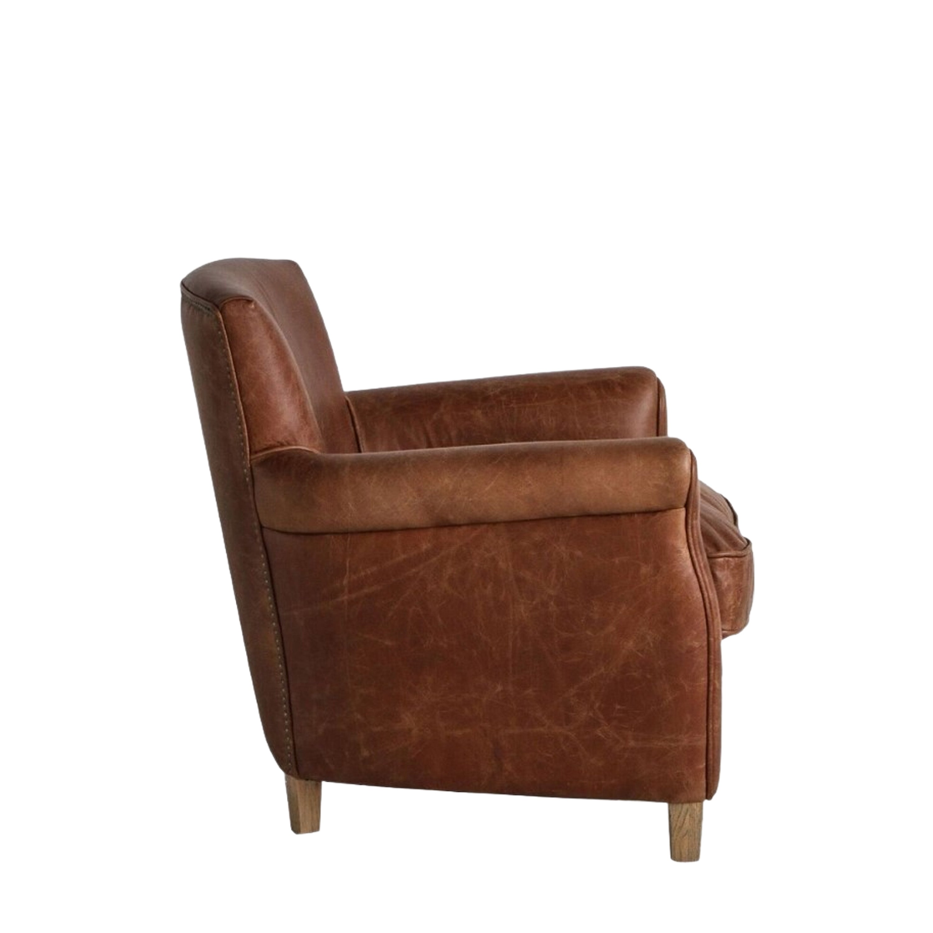 Mr. Paddington Chair Vintage Brown Leather
