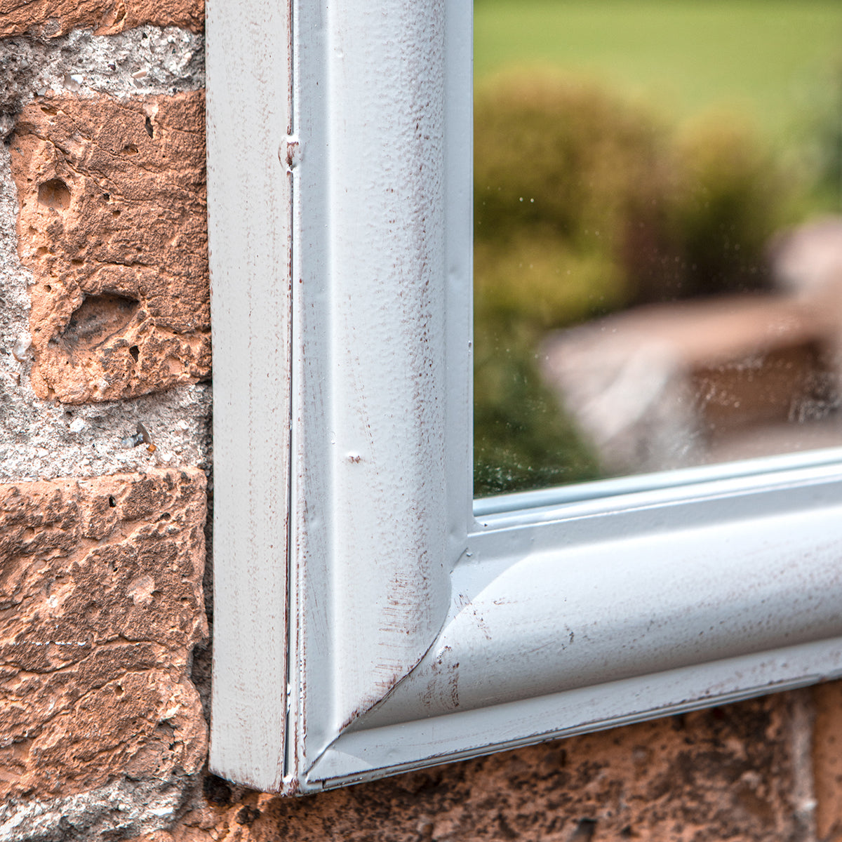 Grantley Estate Arched Outdoor Window Mirror