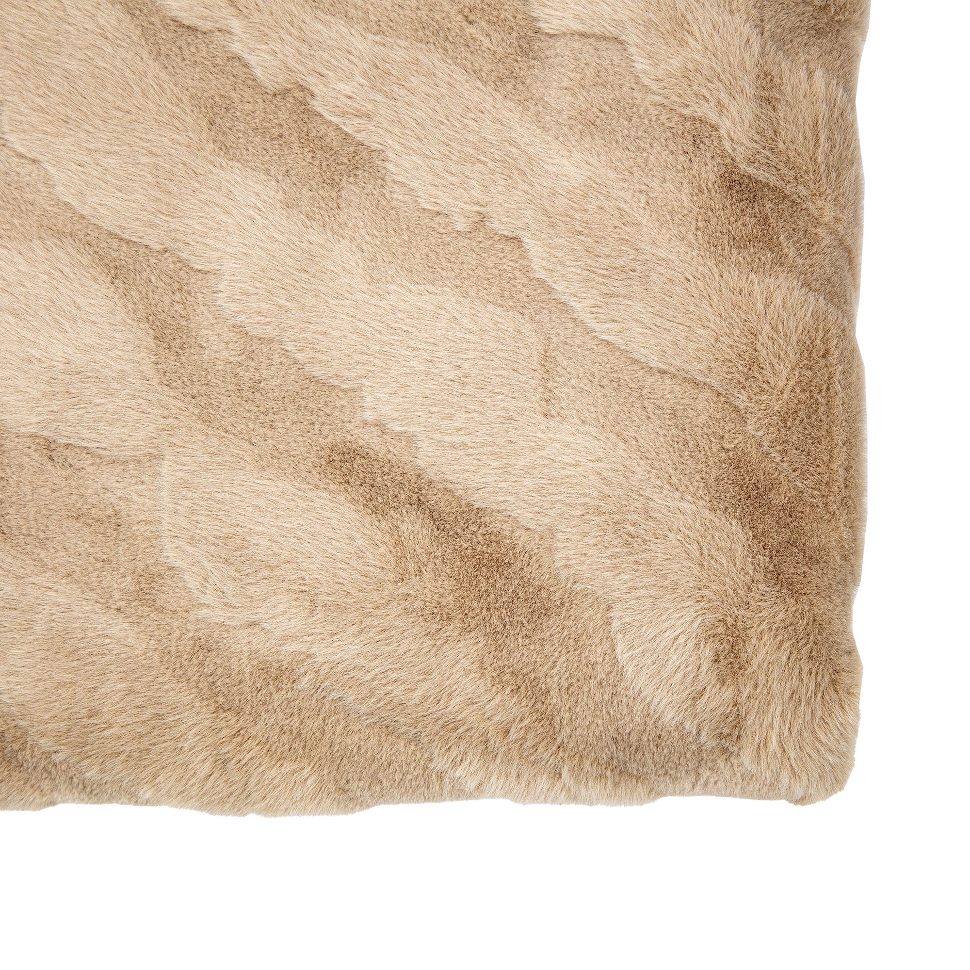 Jones Mink Rabbit Faux Fur Throw