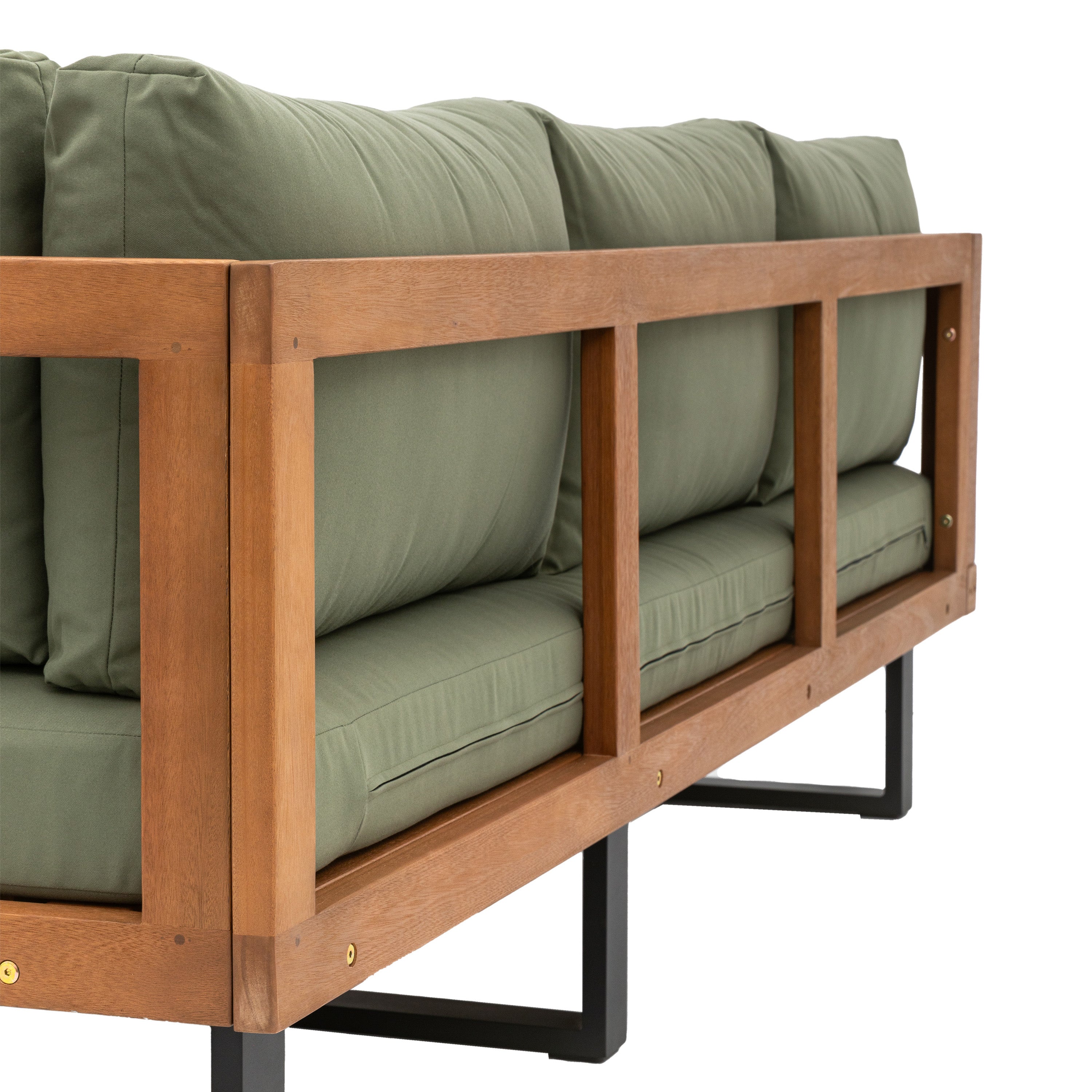 Sintra Corner Outdoor Sofa Set Olive