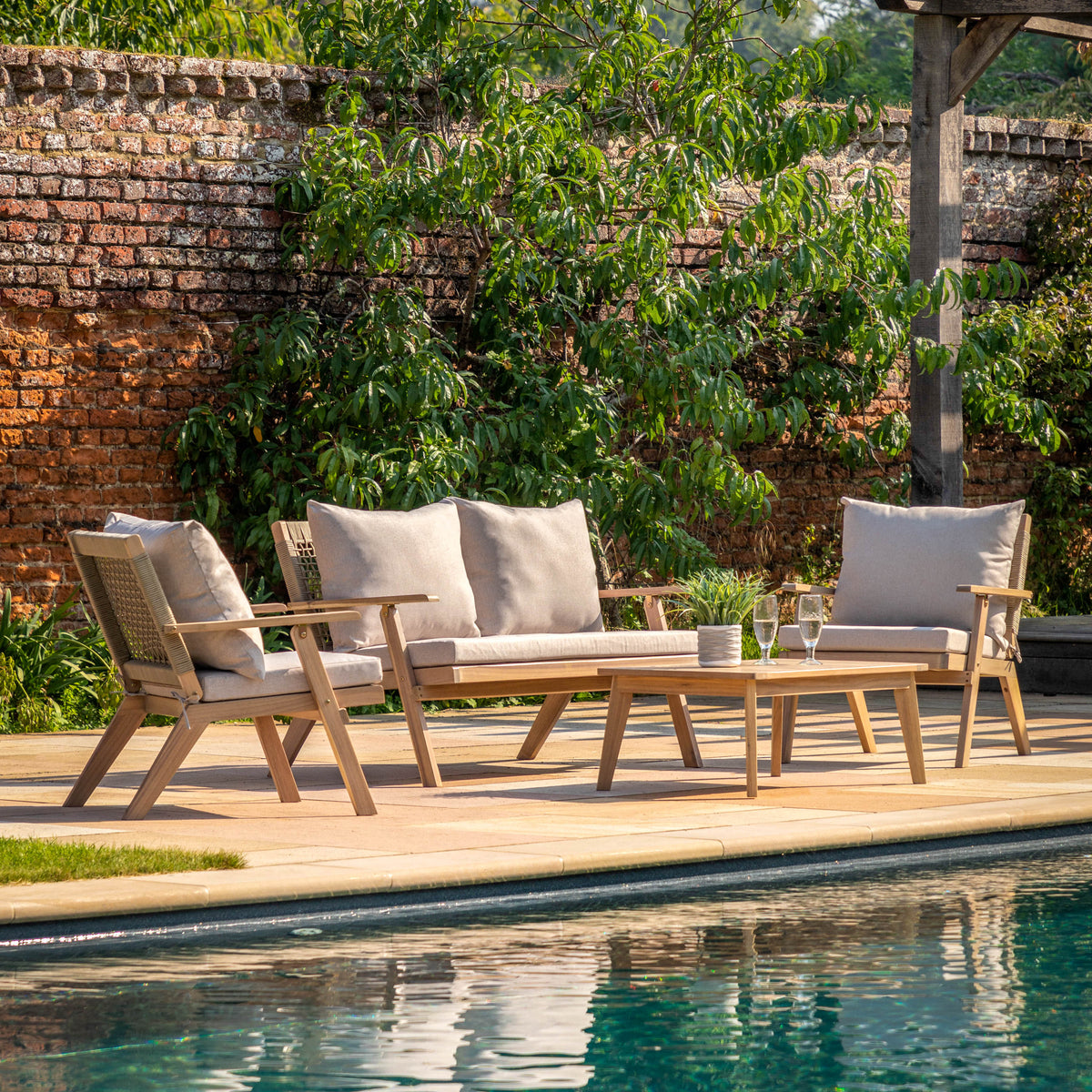 Alghero Outdoor Lounge Set | 4 Seater