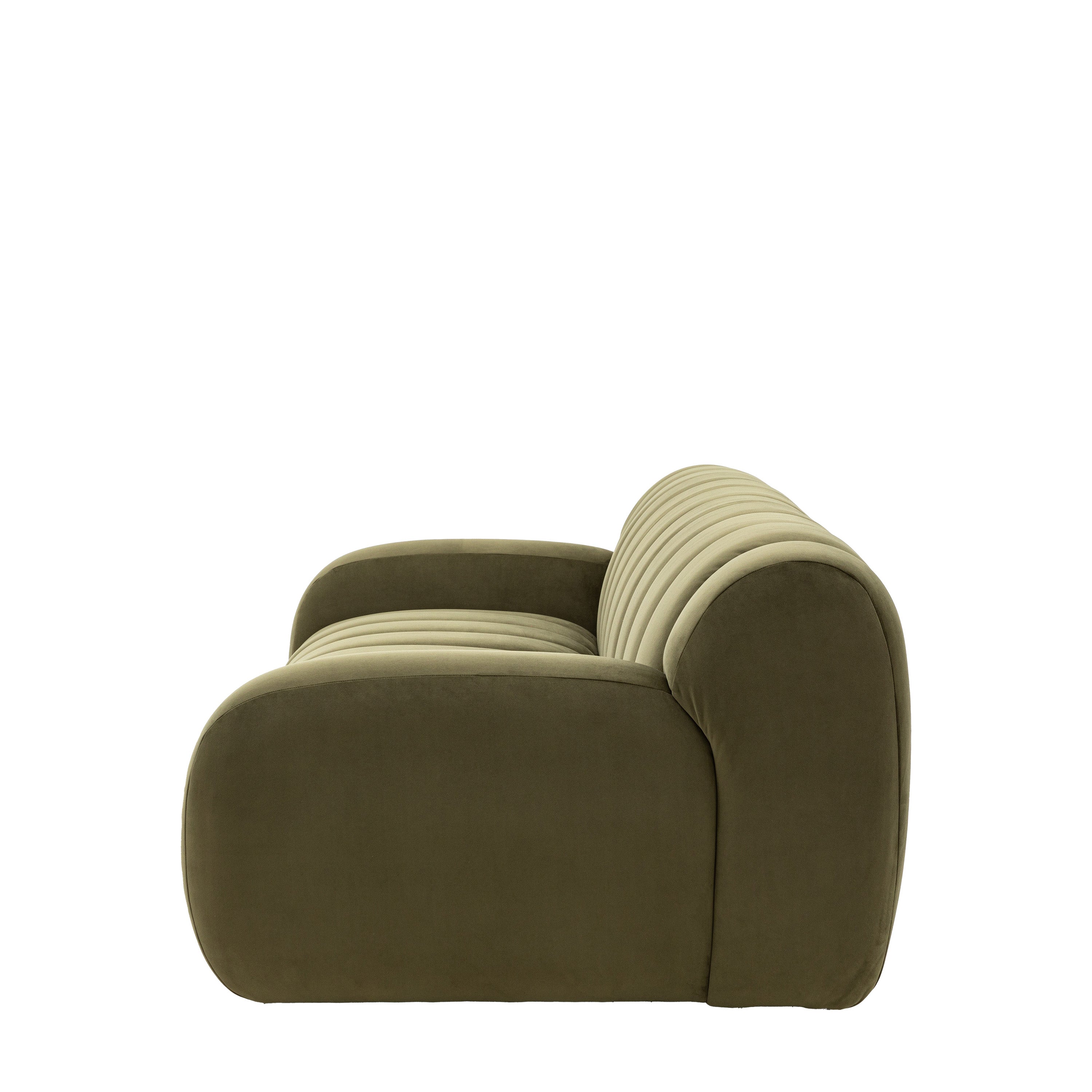 Russo Moss Green Bubble Sofa | 3 Seater