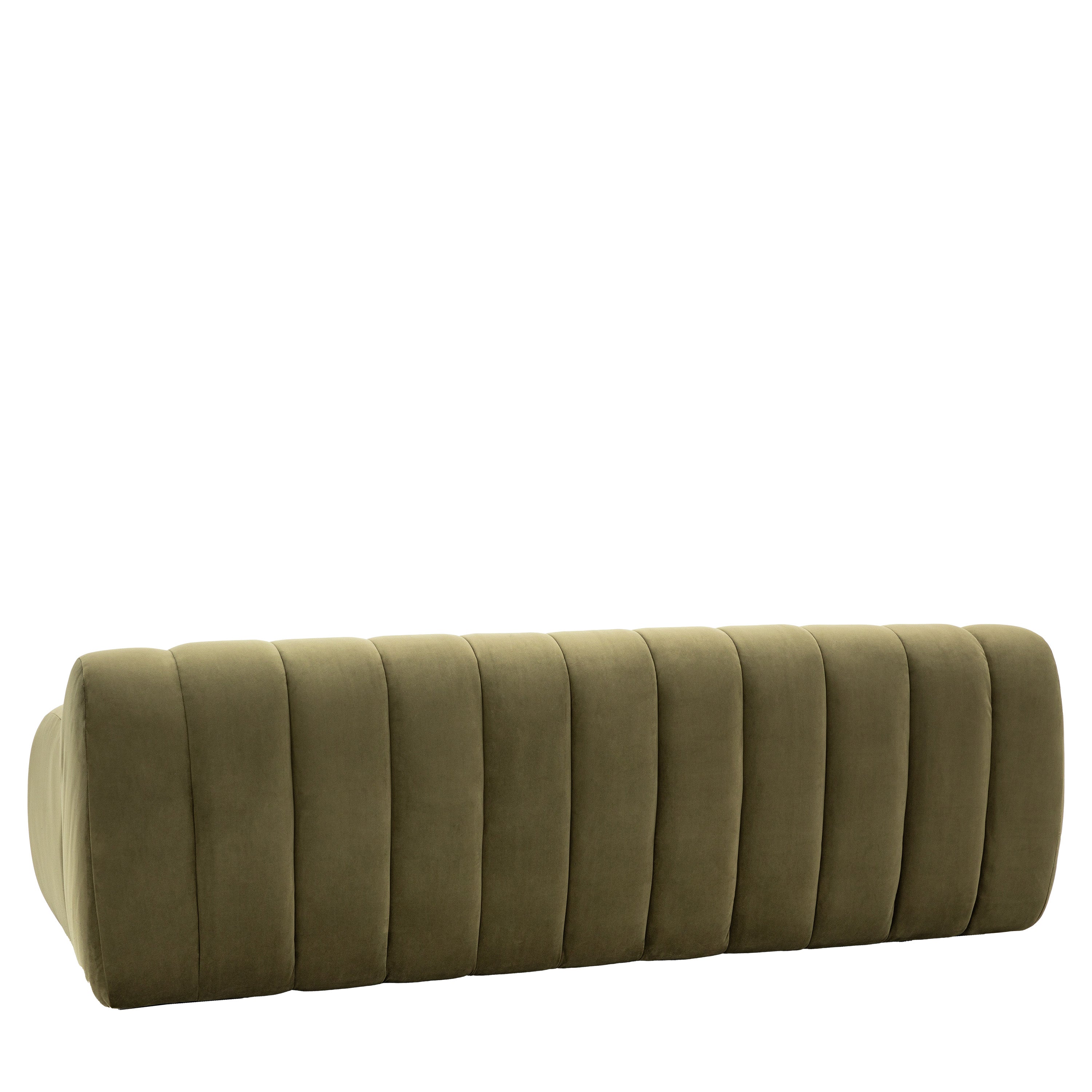 Russo Moss Green Bubble Sofa | 3 Seater