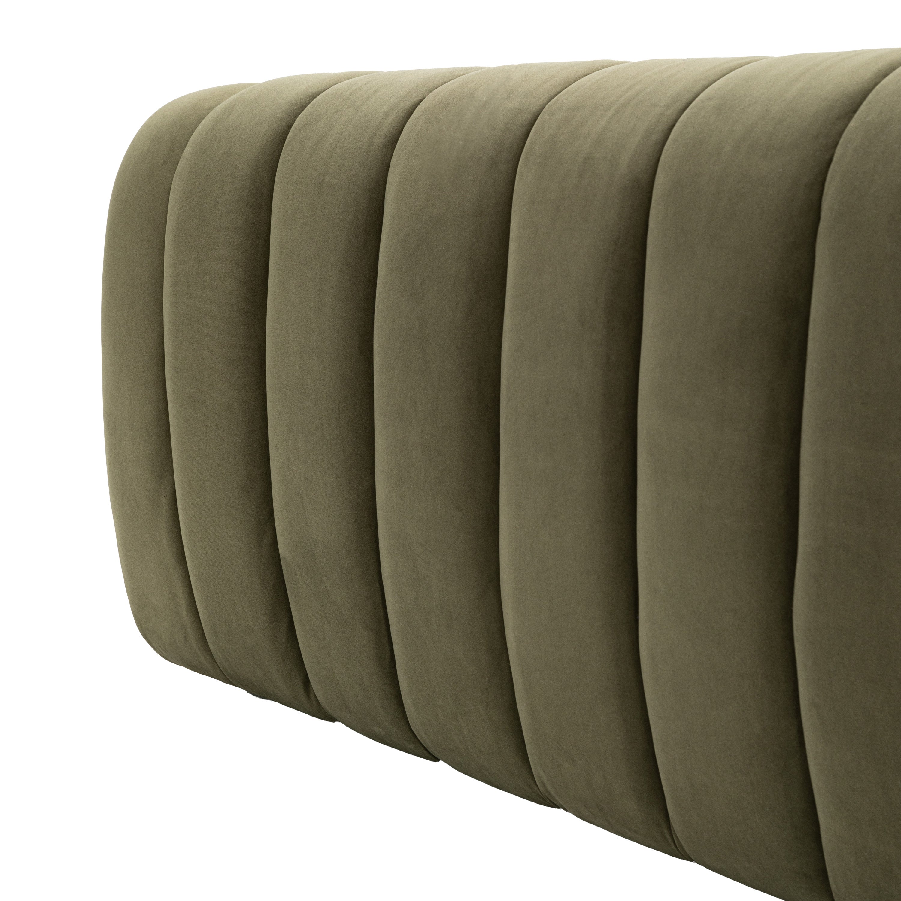 Russo Moss Green Bubble Sofa | 3 Seater