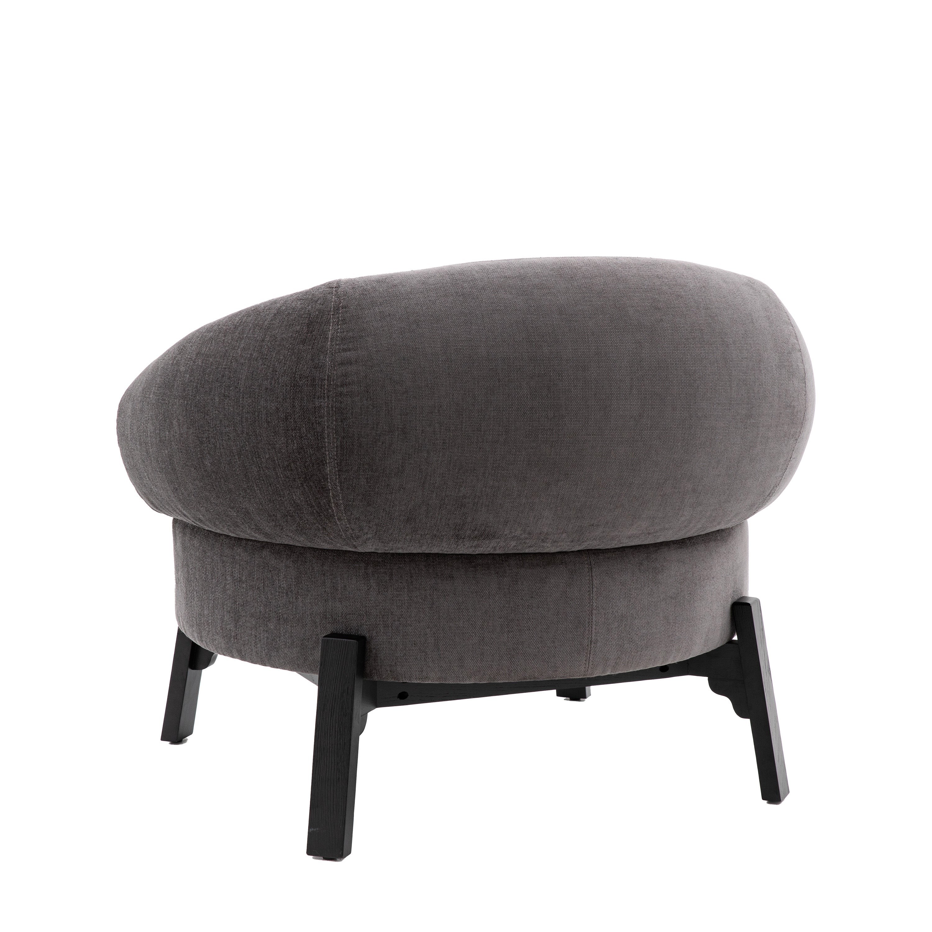 Wang Anthracite Grey Tub Armchair