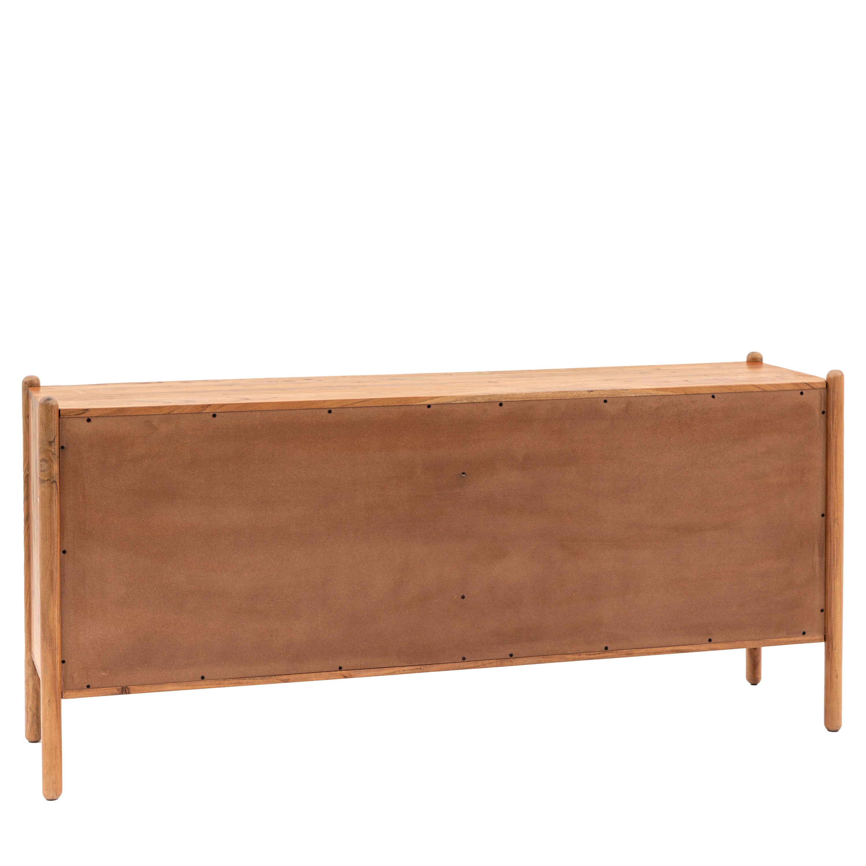 Wilmotte Natural Acacia Wood & Gold Sideboard