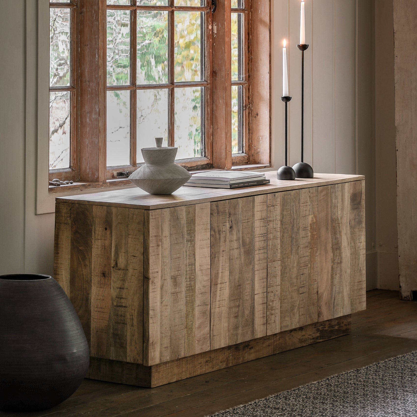 Eldora Natural Mango Wood Sideboard