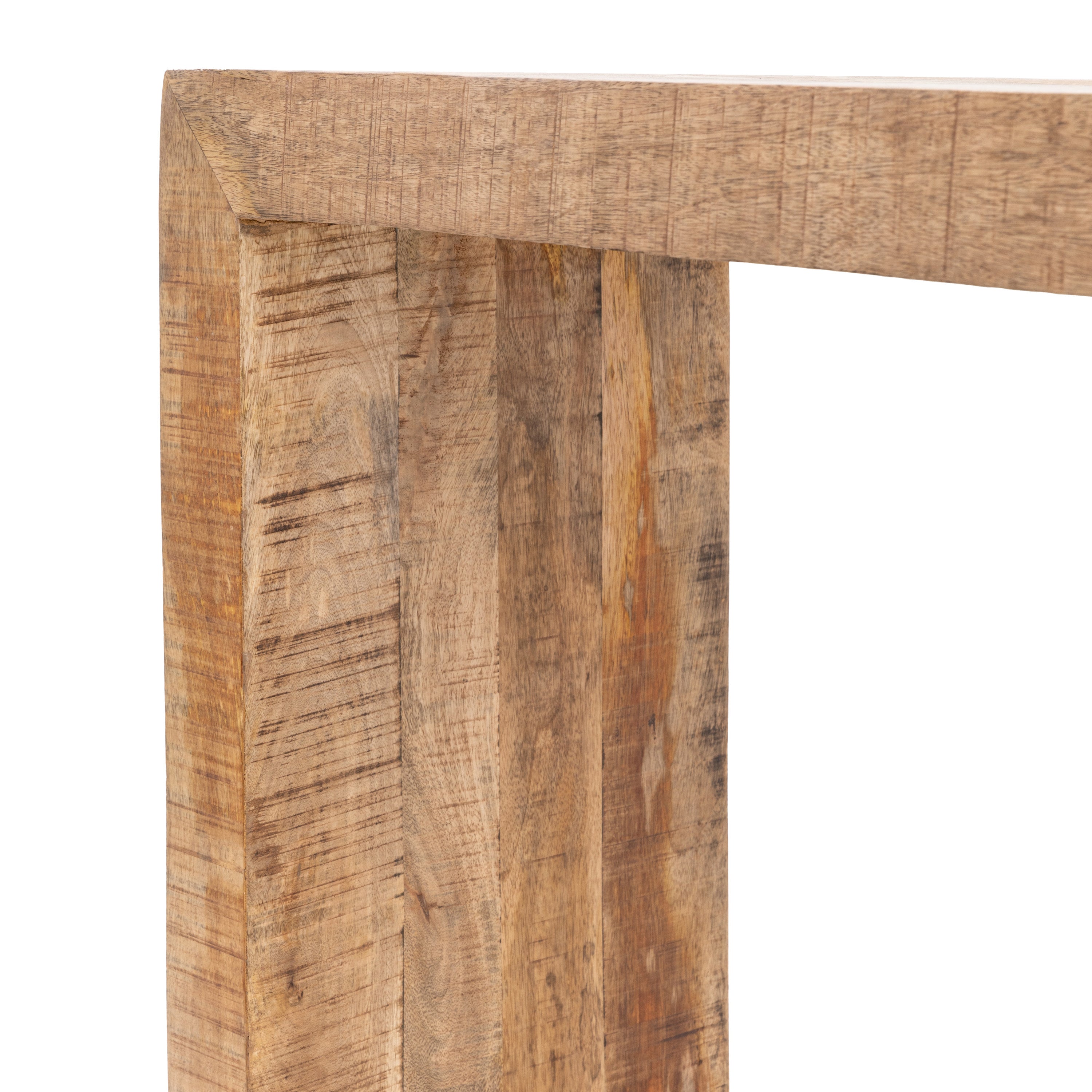 Eldora Natural Mango Wood Console Table