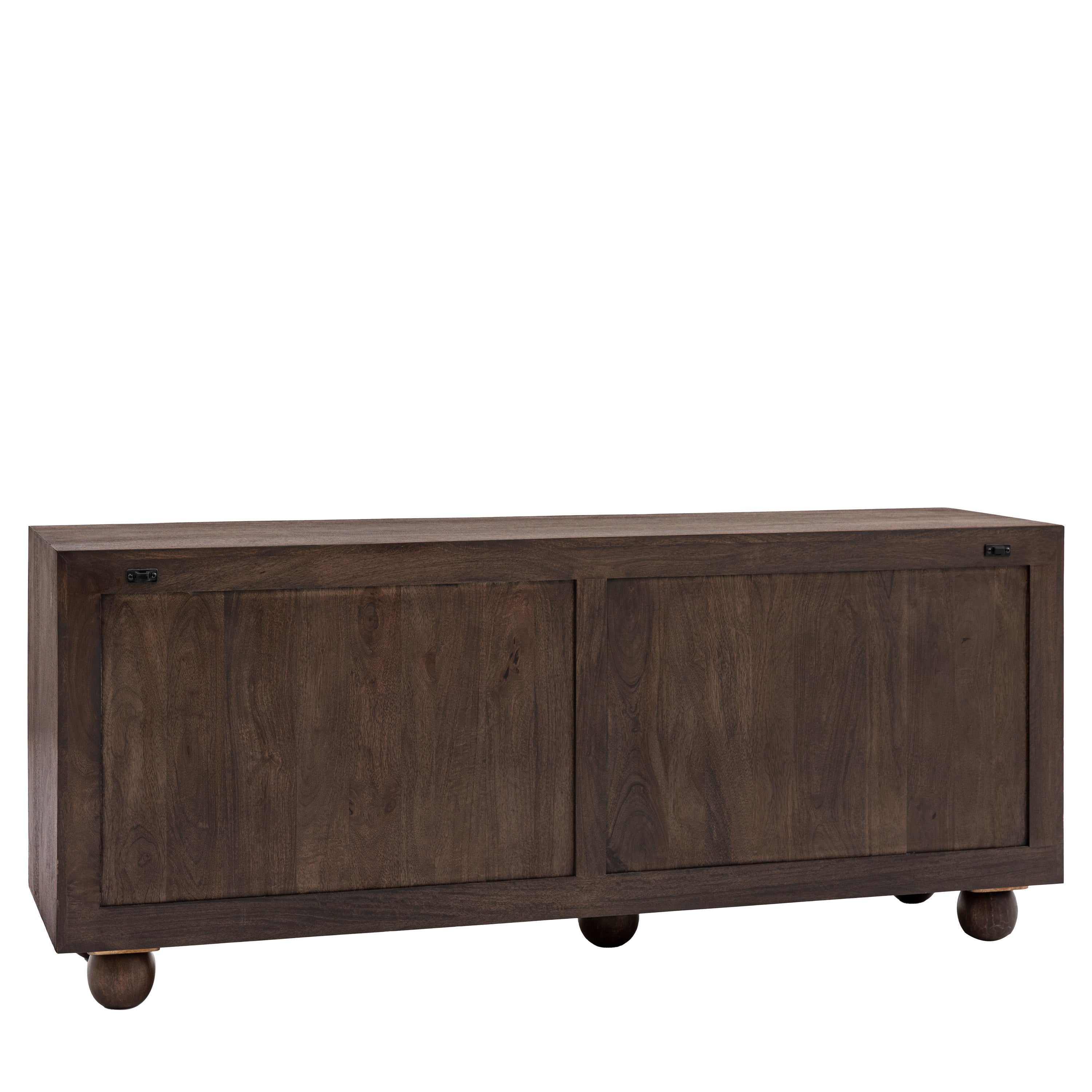 Hank Carved Brown Mango Wood Sideboard