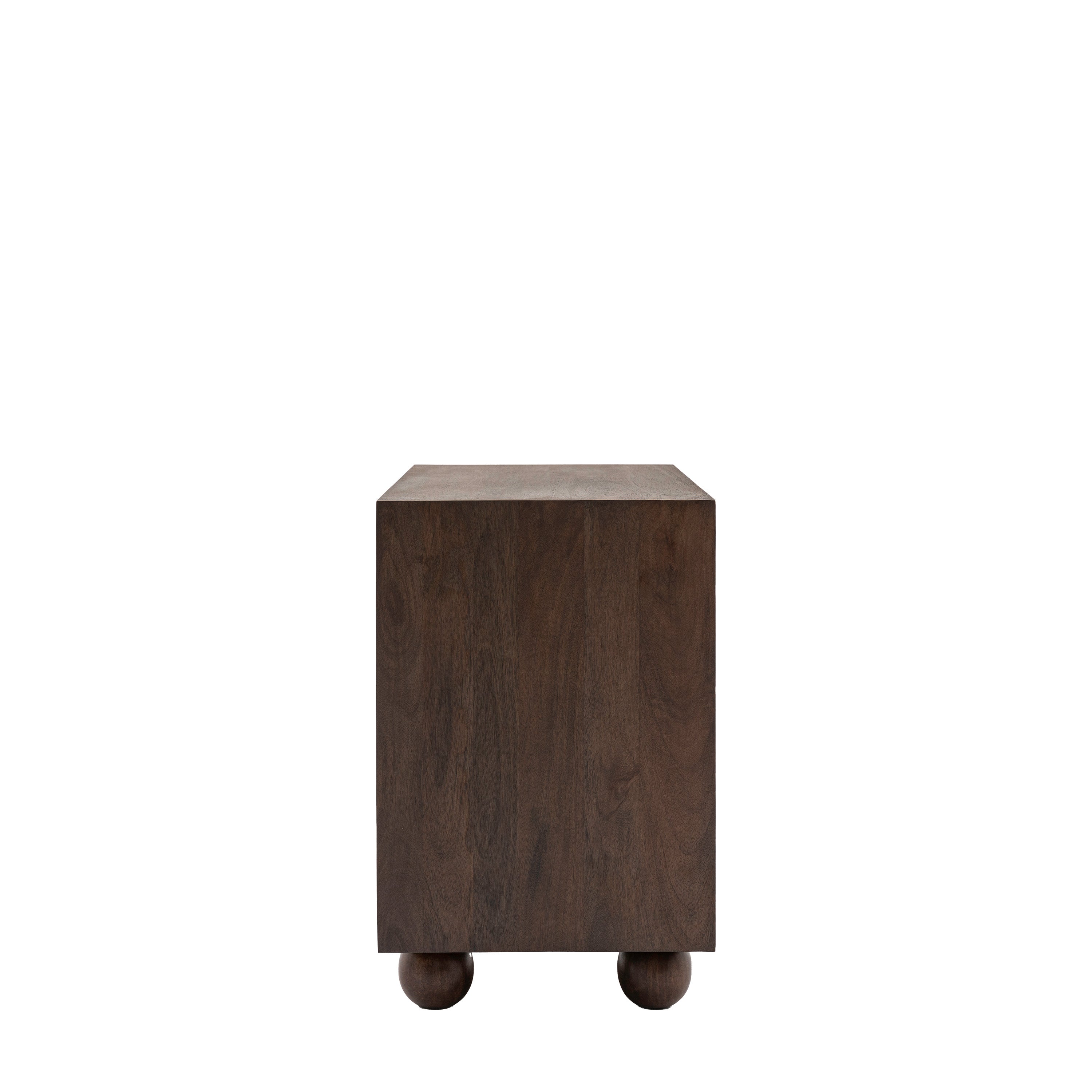 Hank Carved Brown Mango Wood Sideboard
