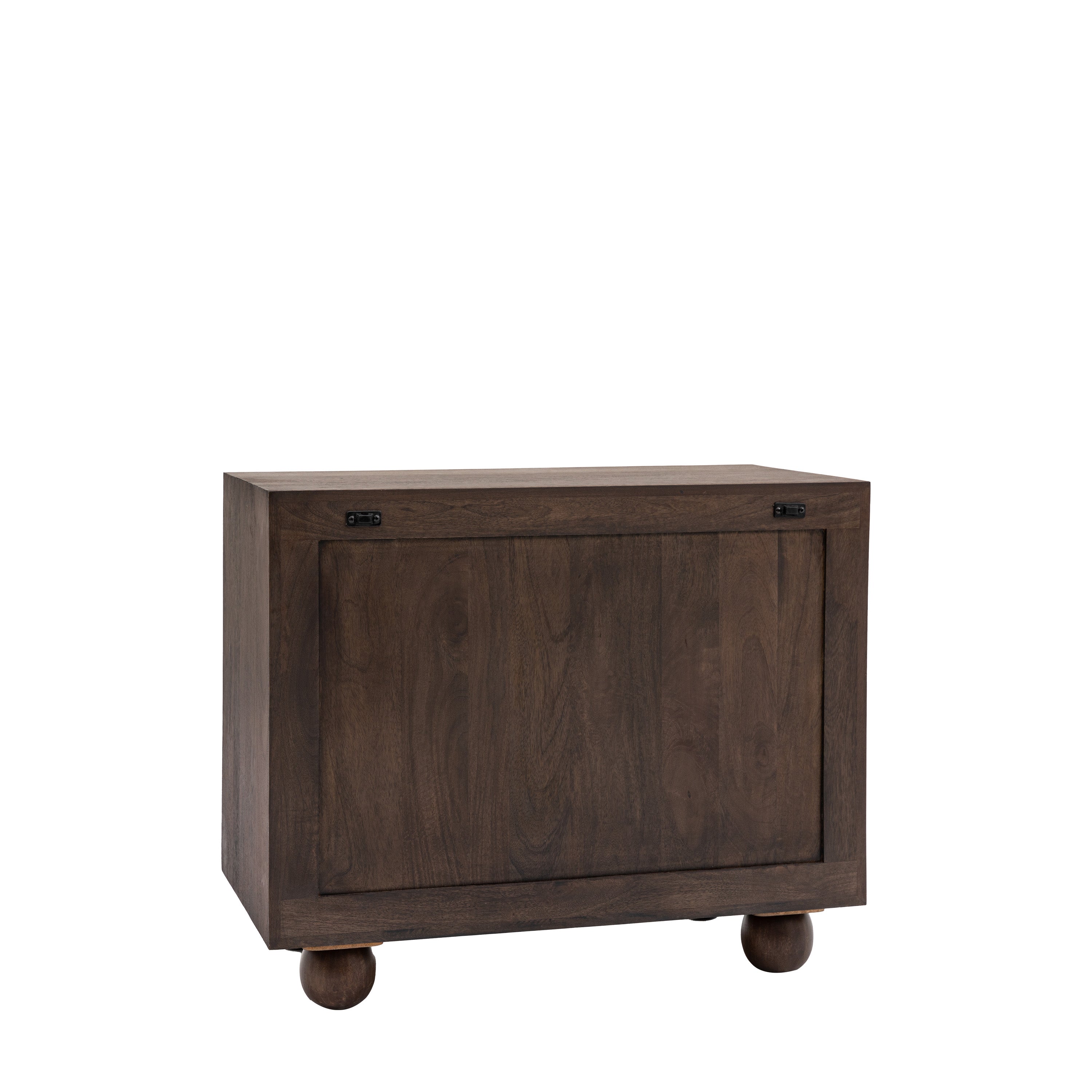 Hank Carved Brown Mango Wood Sideboard