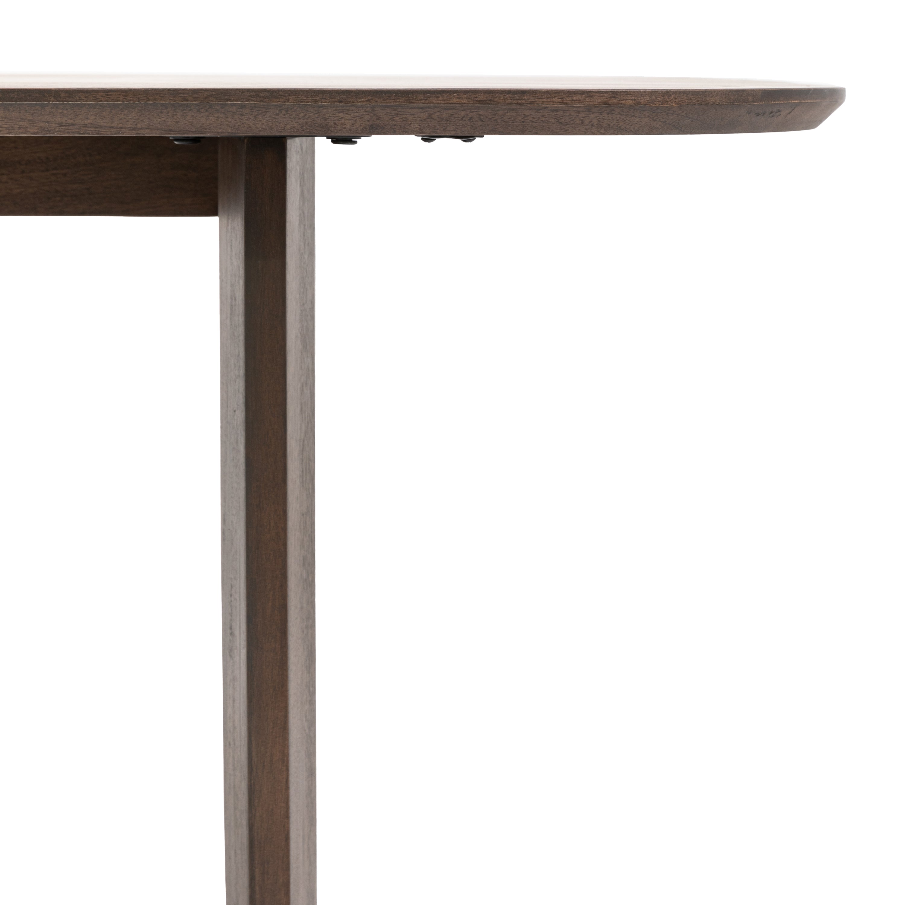Hank Brown Mango Wood Dining Table | 6 Seater