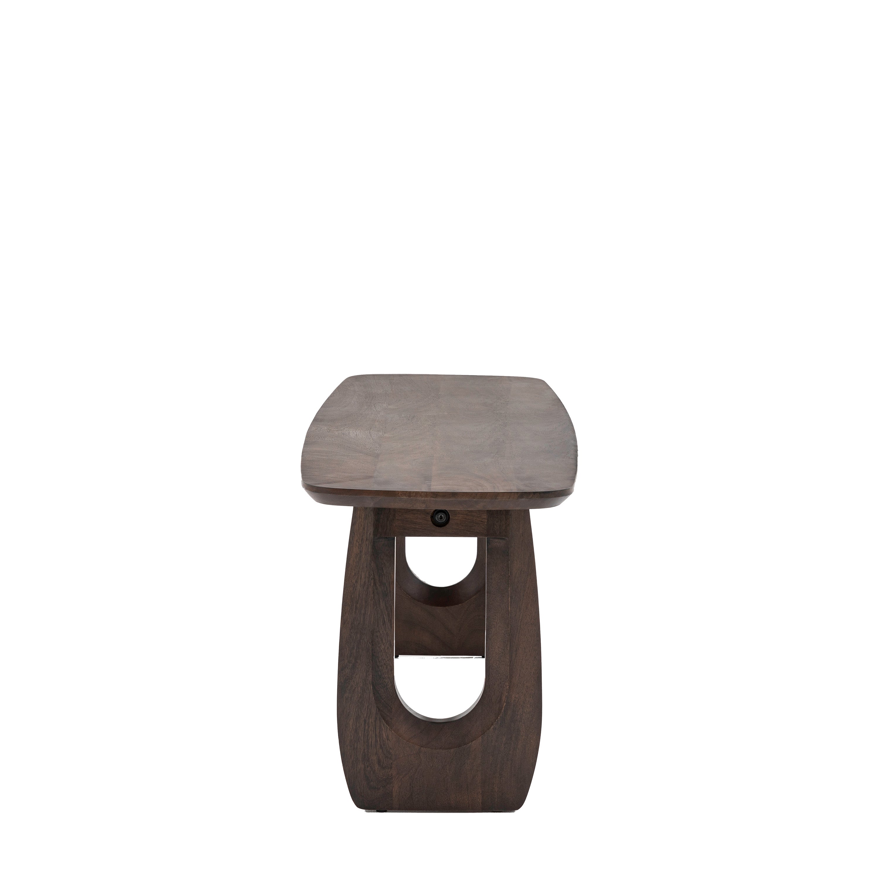 Hank Brown Carver Mango Wood Dining Bench
