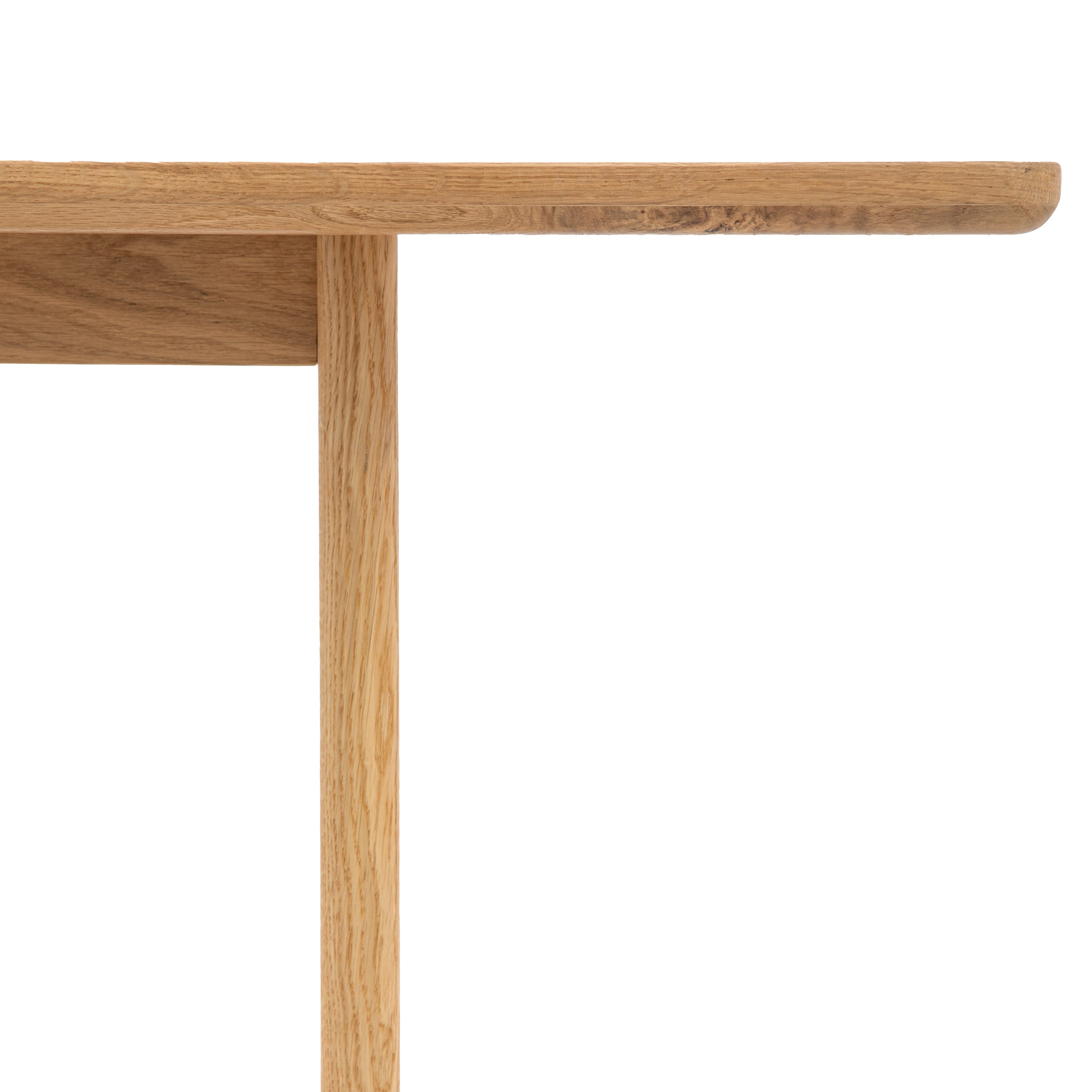 Novu Natural Oak Wood Dining Table | 6 Seater