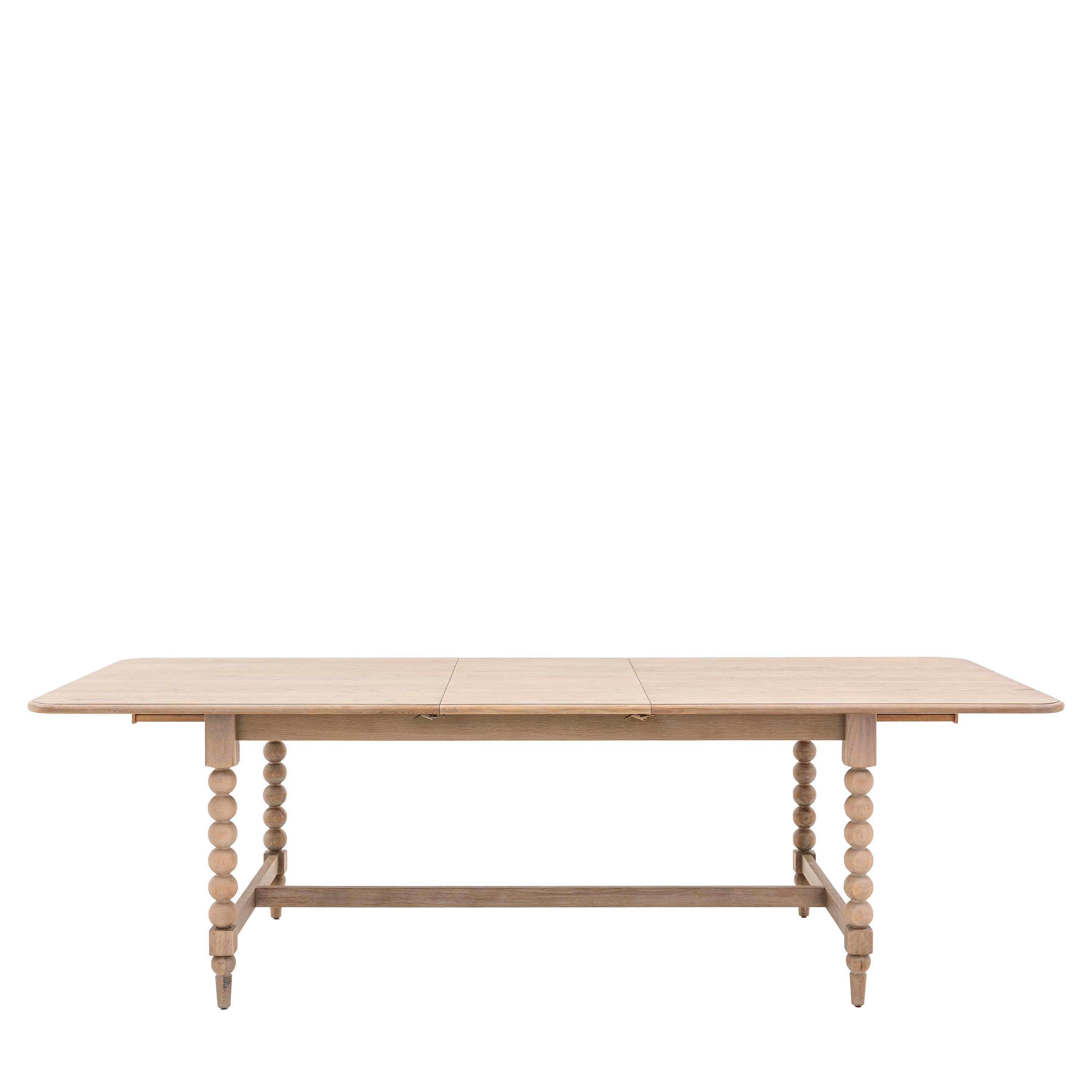 Birchfield Artisan Oak Wood Extending Dining Table | 6-8 Seater