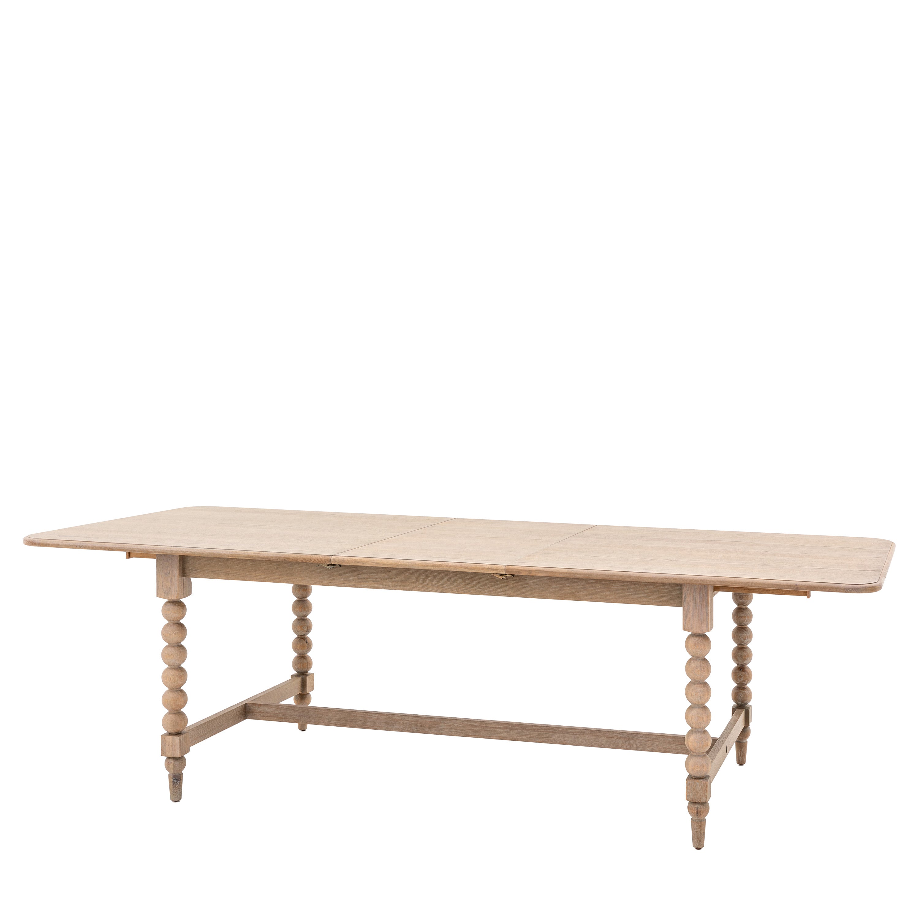Birchfield Artisan Oak Wood Extending Dining Table | 6-8 Seater