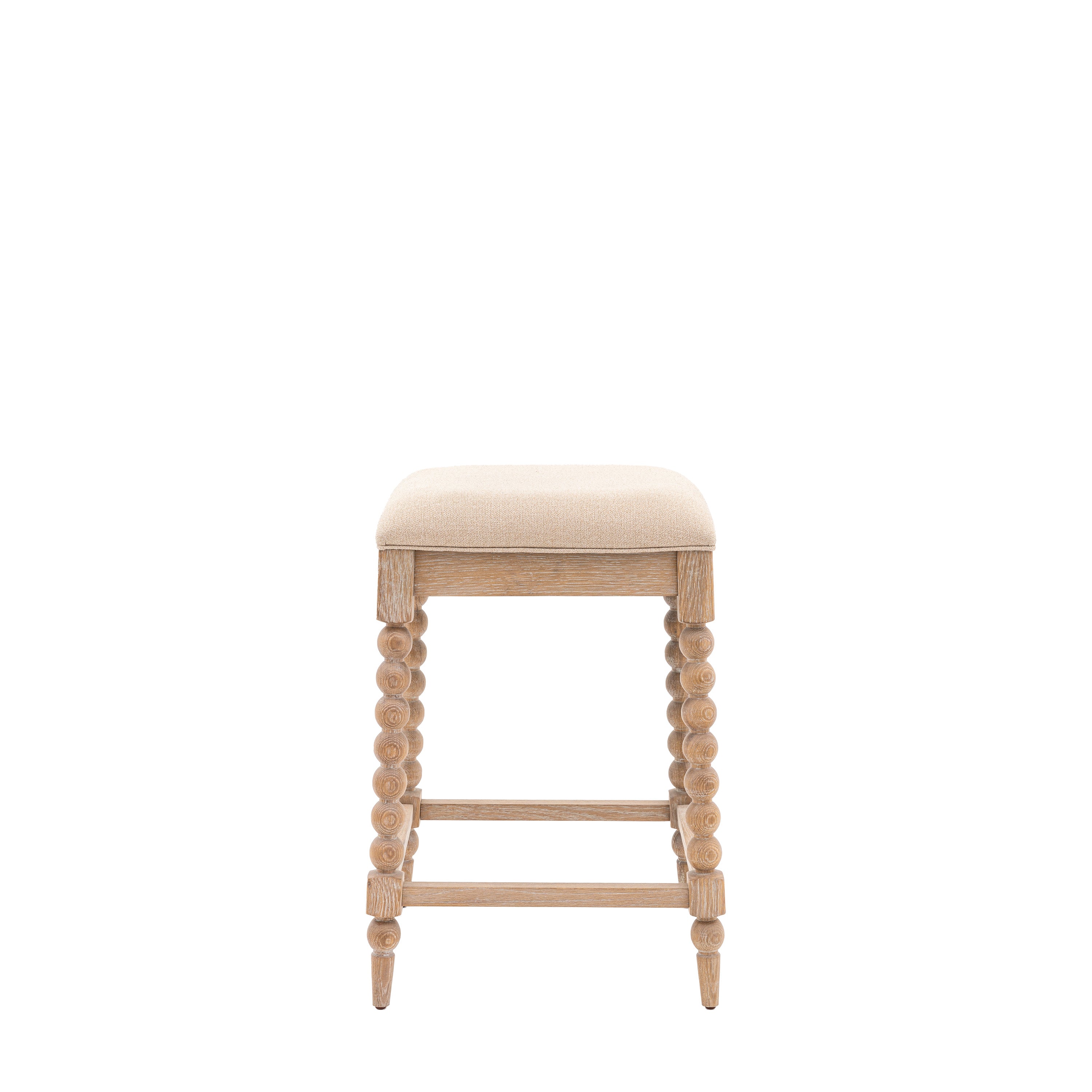Birchfield Artisan Oak Wood Bar Stool