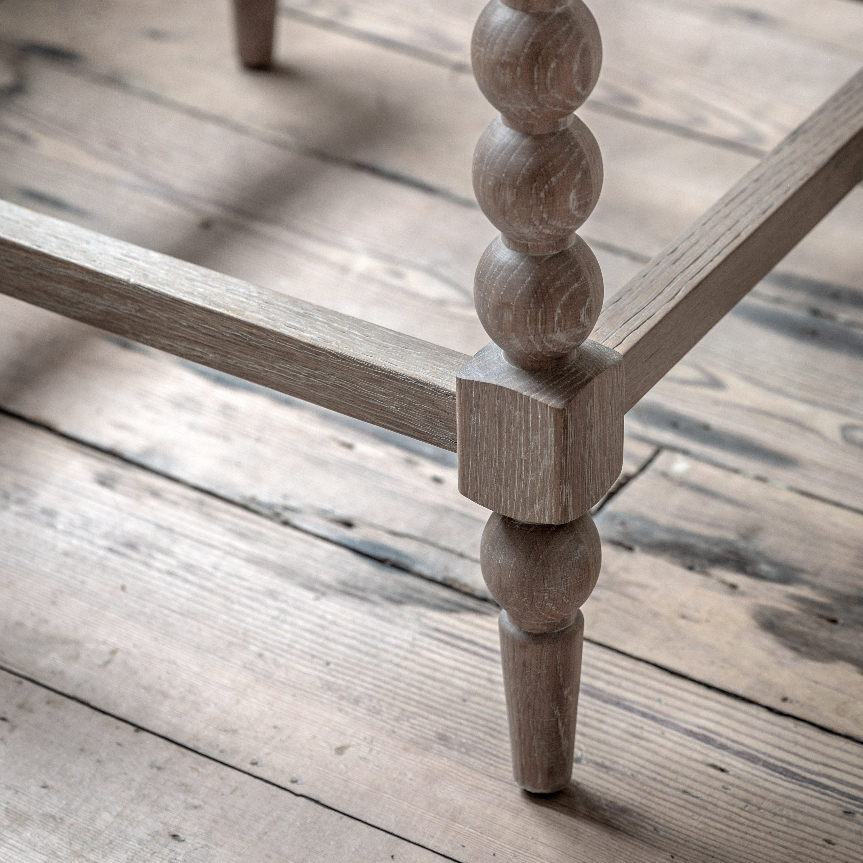 Birchfield Artisan Oak Wood Bar Stool