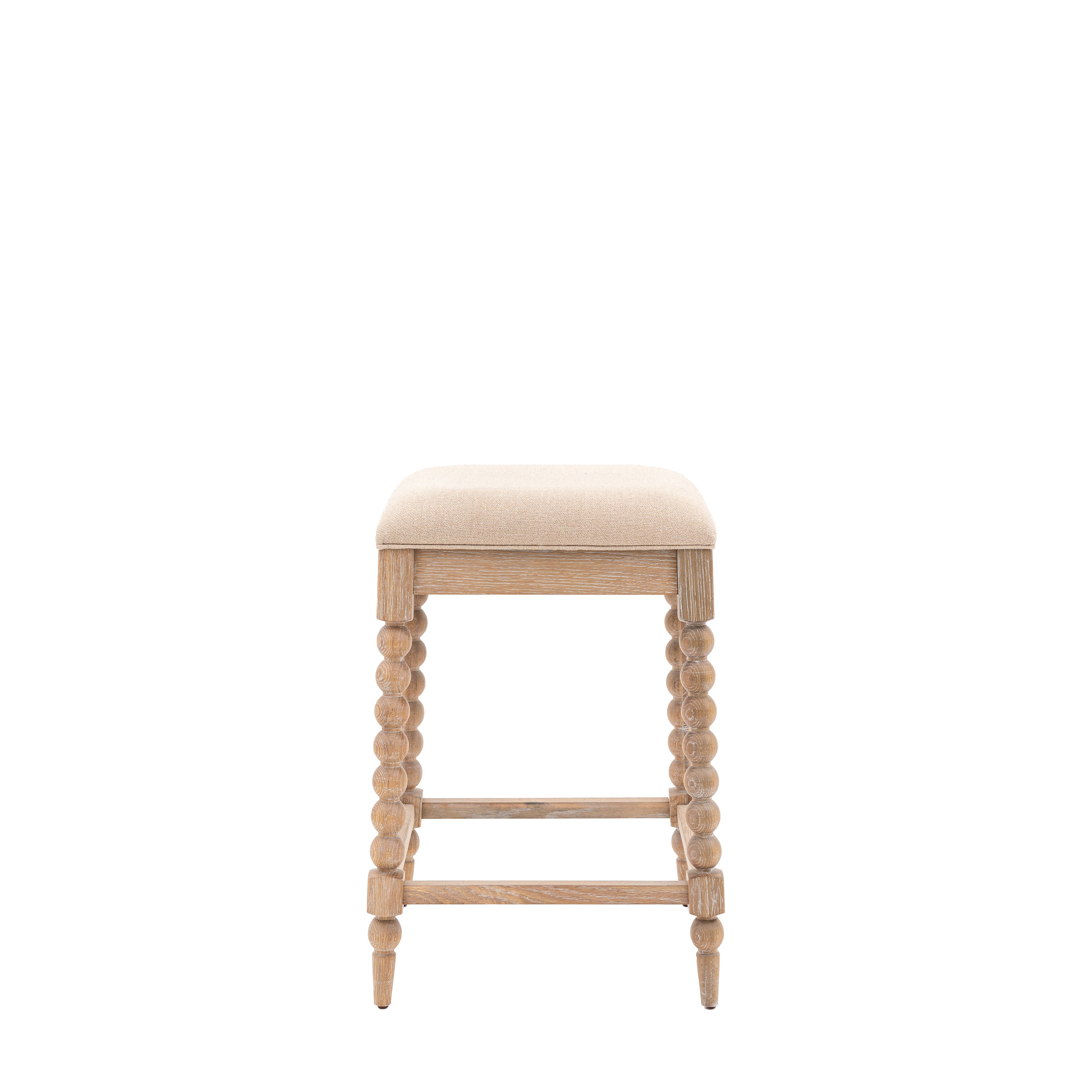 Birchfield Artisan Oak Wood Bar Stool