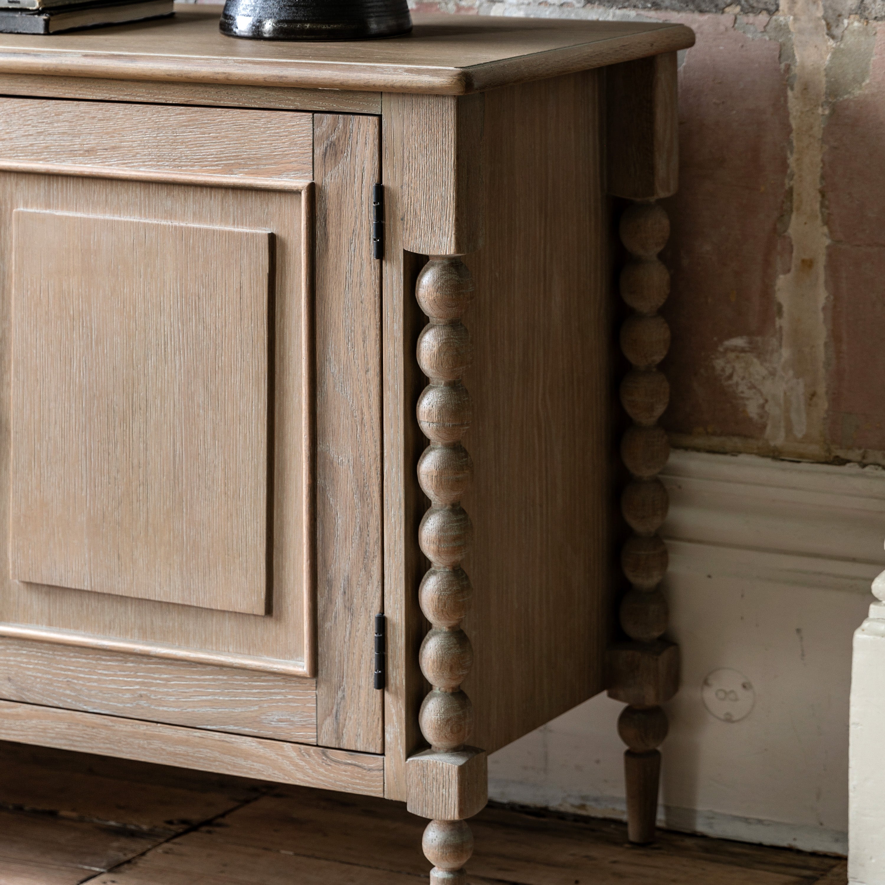 Birchfield Artisan Oak Wood Sideboard