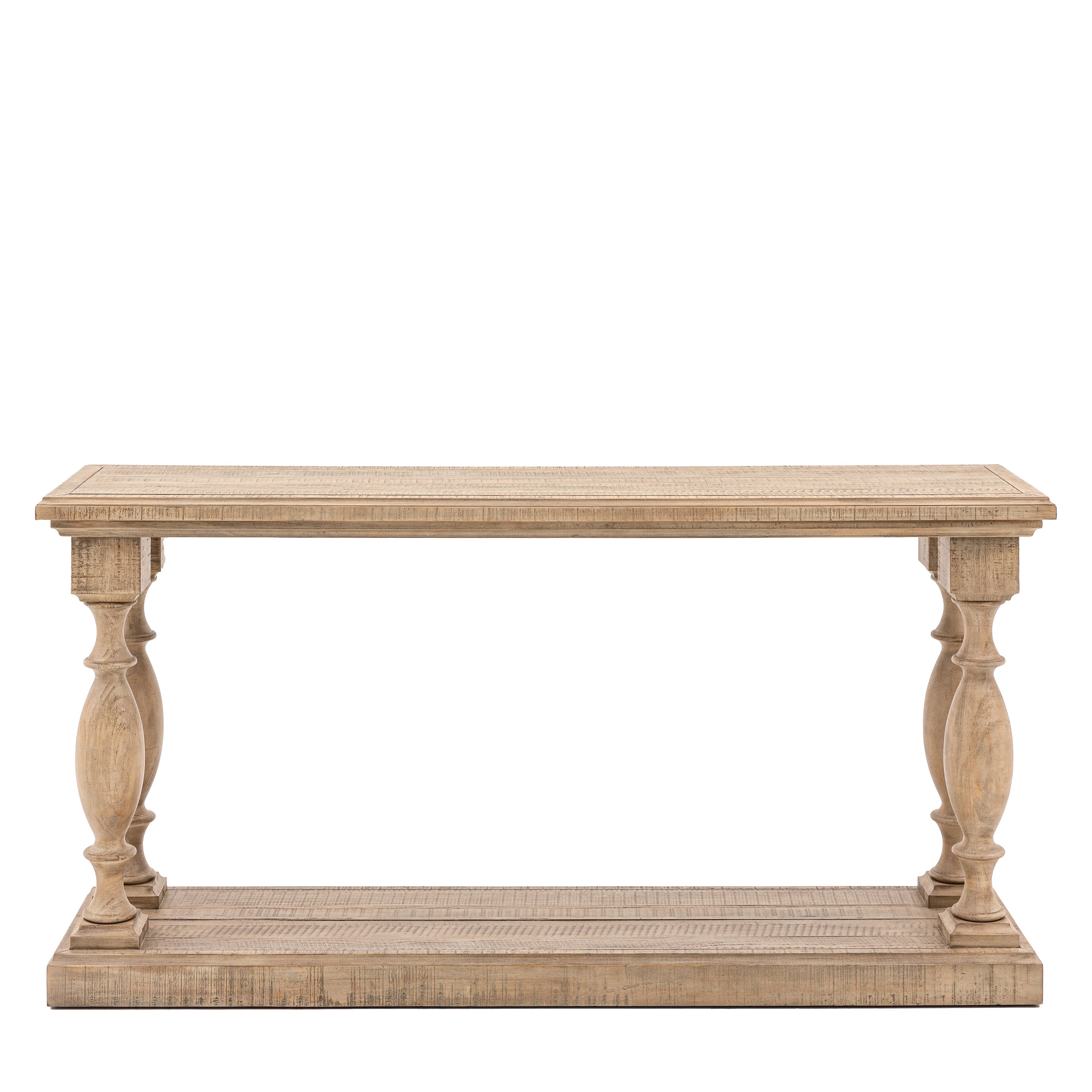 Bowen Natural Pine Wood Console Table