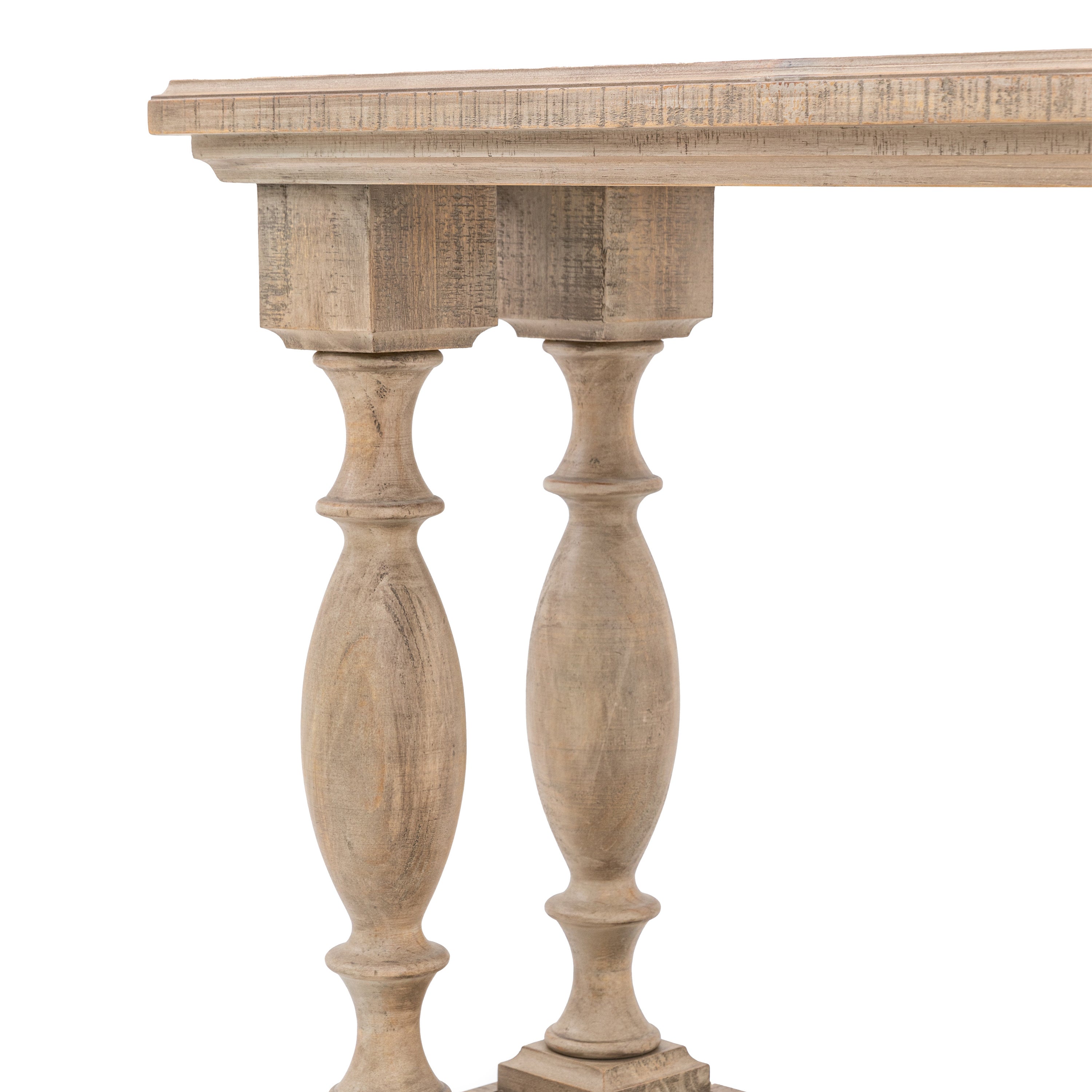 Bowen Natural Pine Wood Console Table