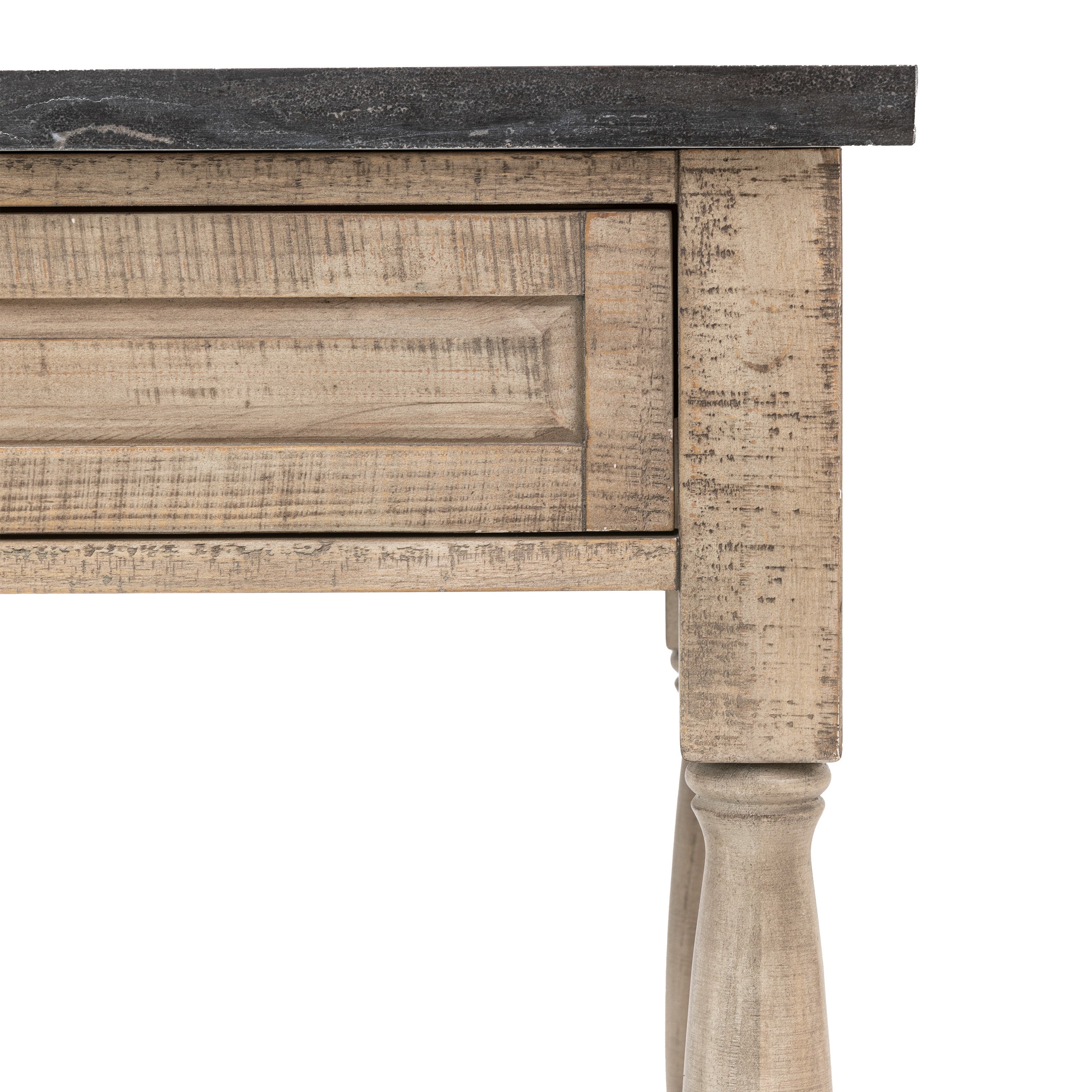 Bowen Natural Pine Wood Console Table