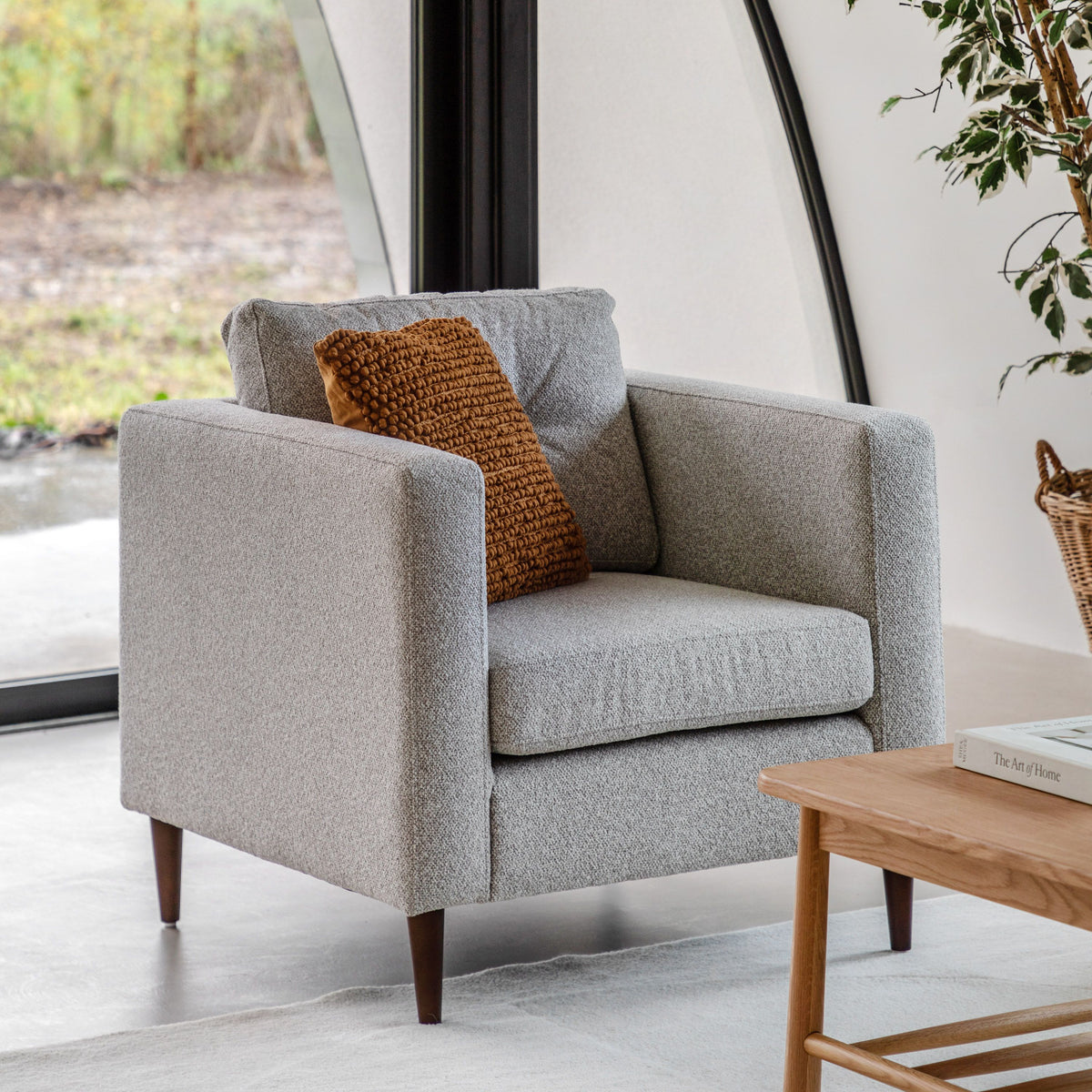 Welbeck Light Grey Armchair