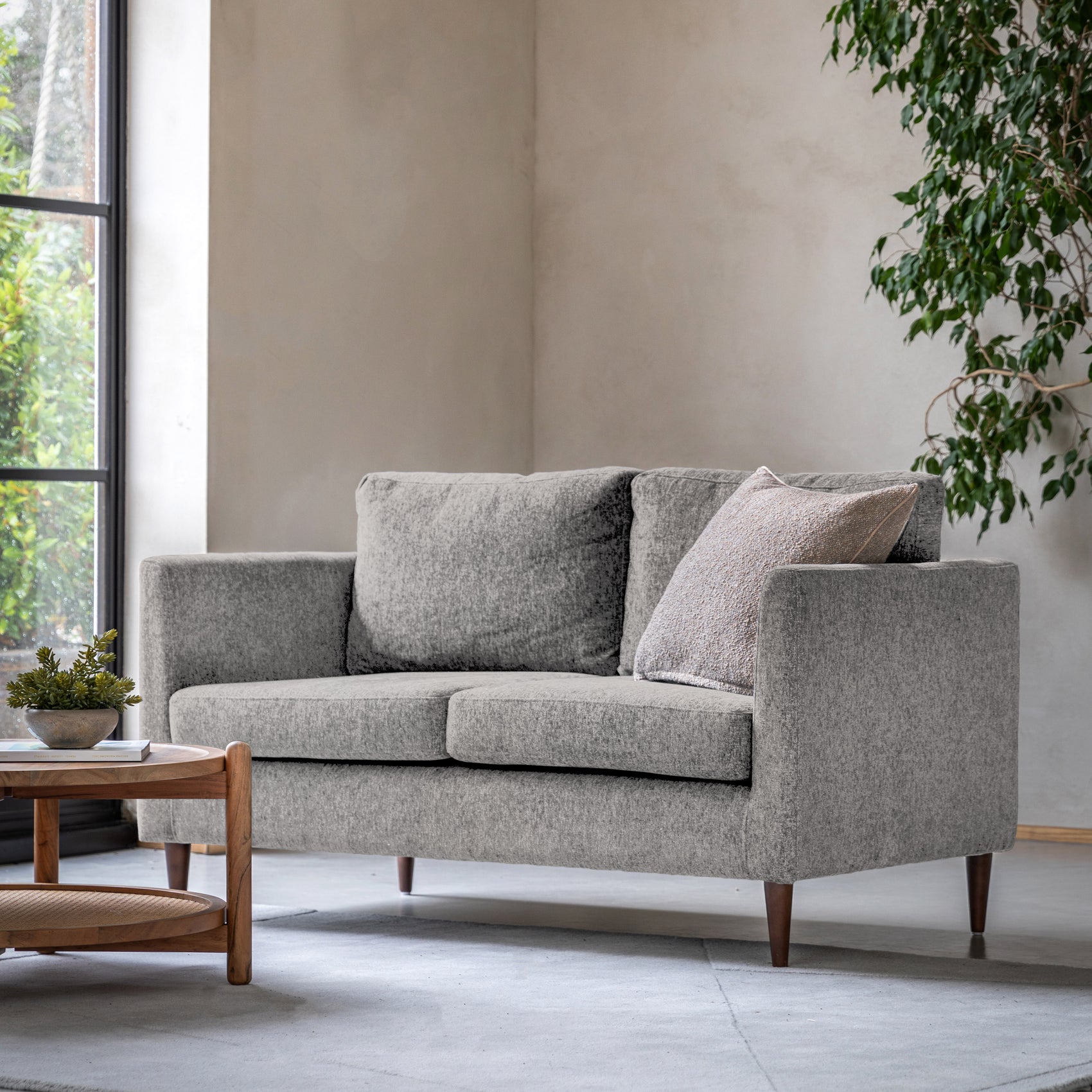 Coleman Natural Taupe Sofa | 2 Seater