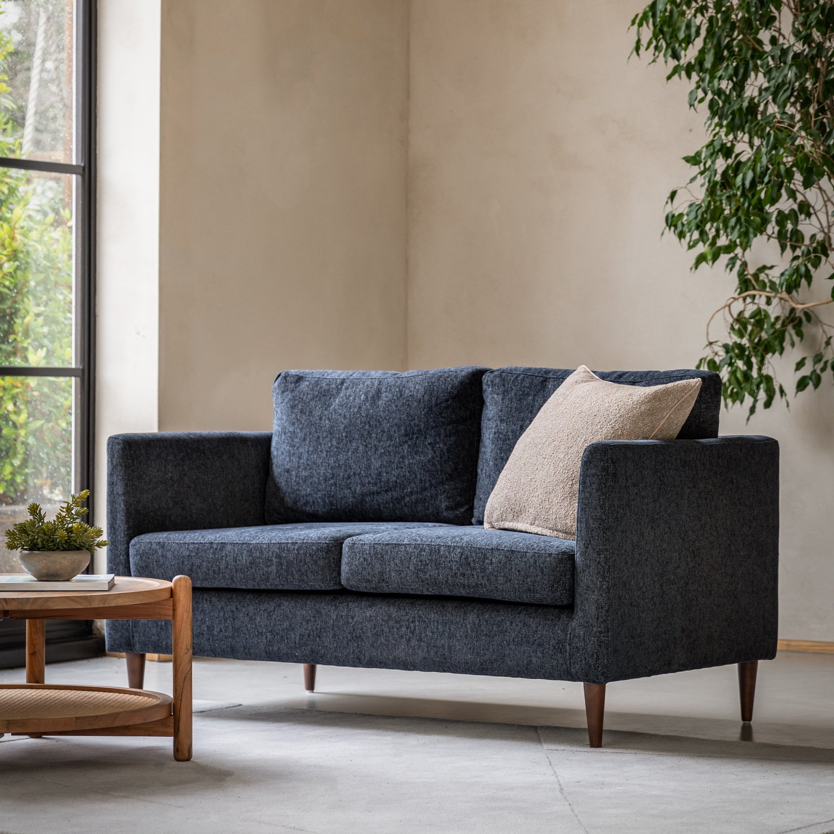 Coleman Marine Blue Sofa | 2 Seater