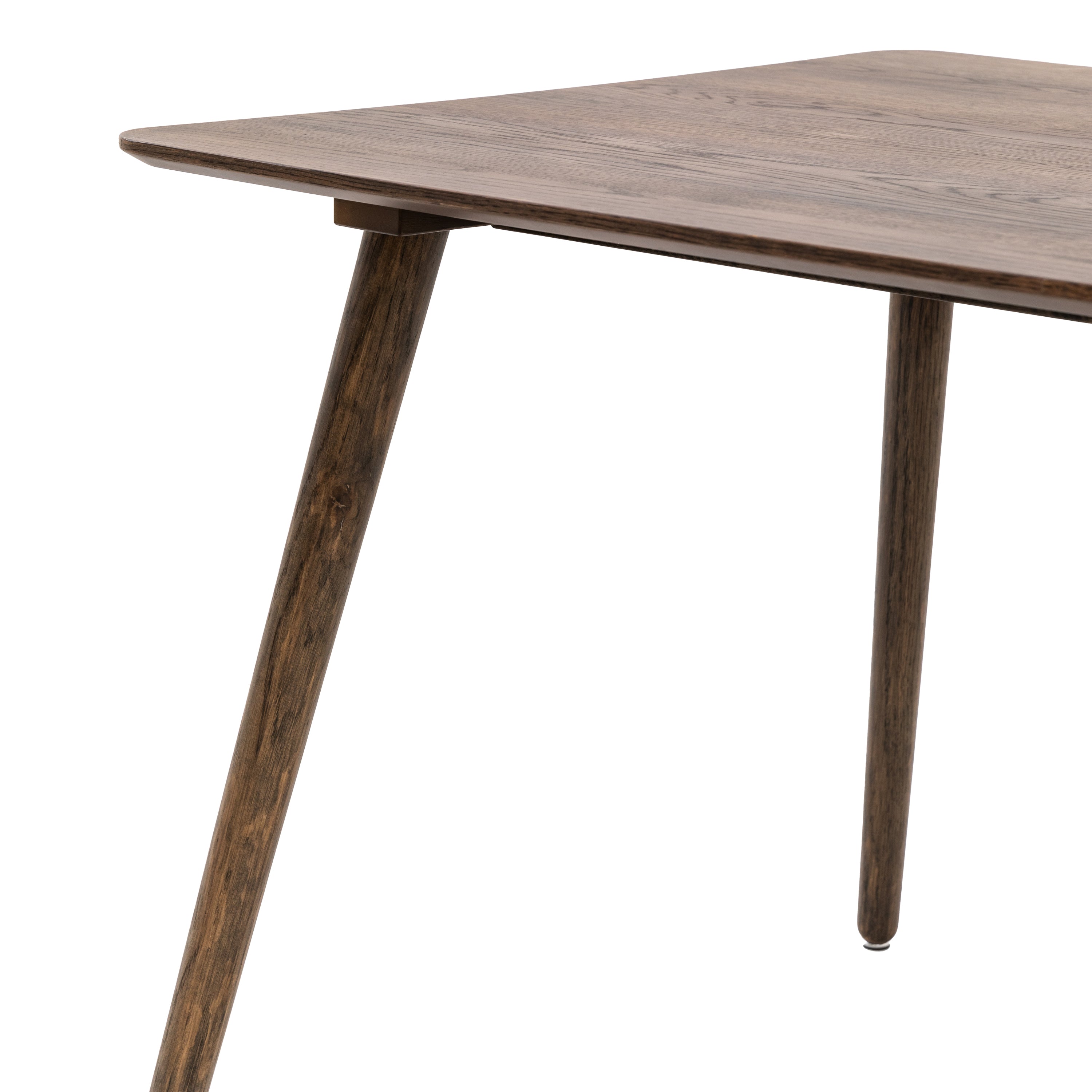 Laceby Smoked Oak Wood Dining Table | 4-6 Seater