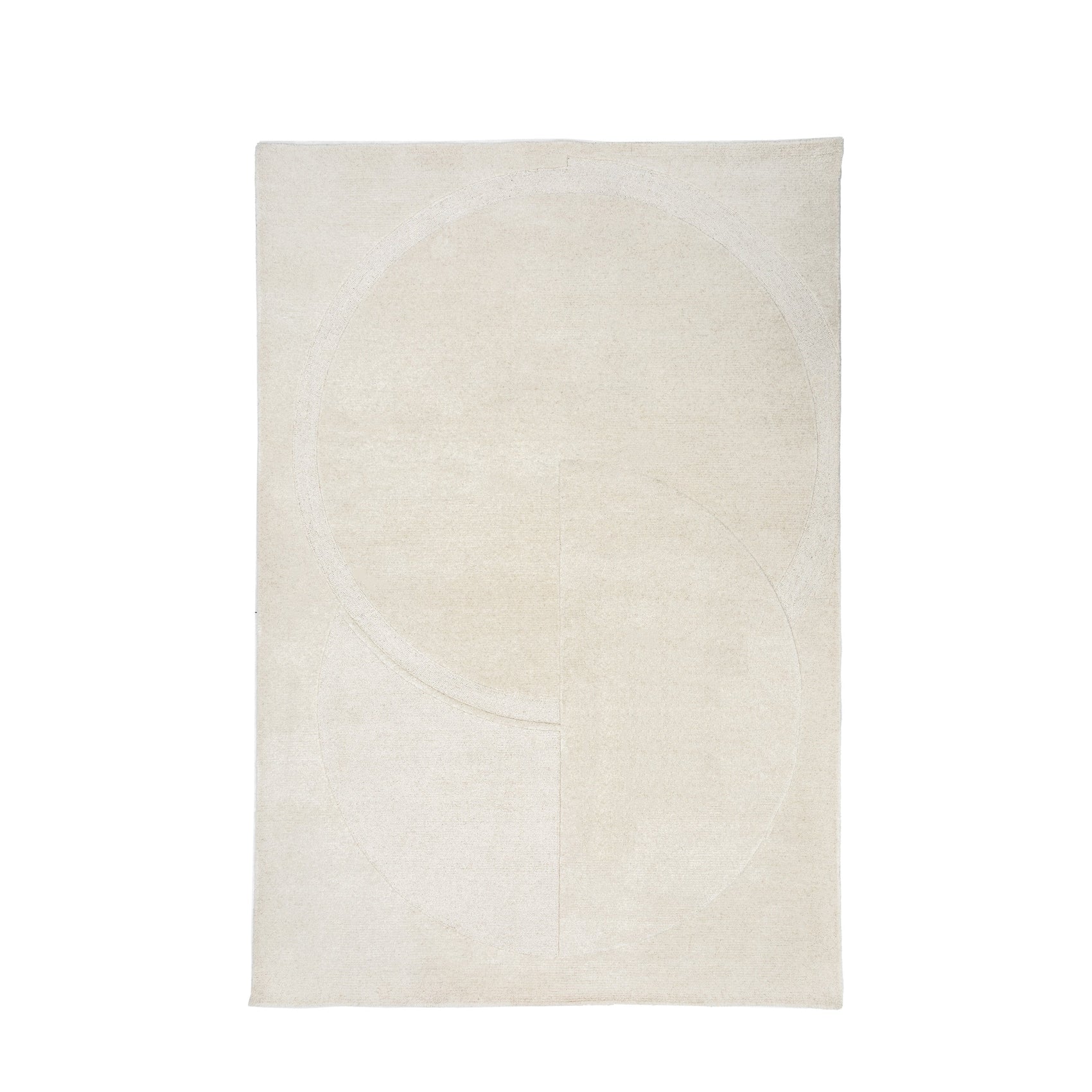 Celine Cream Lambswool Rug 290x200
