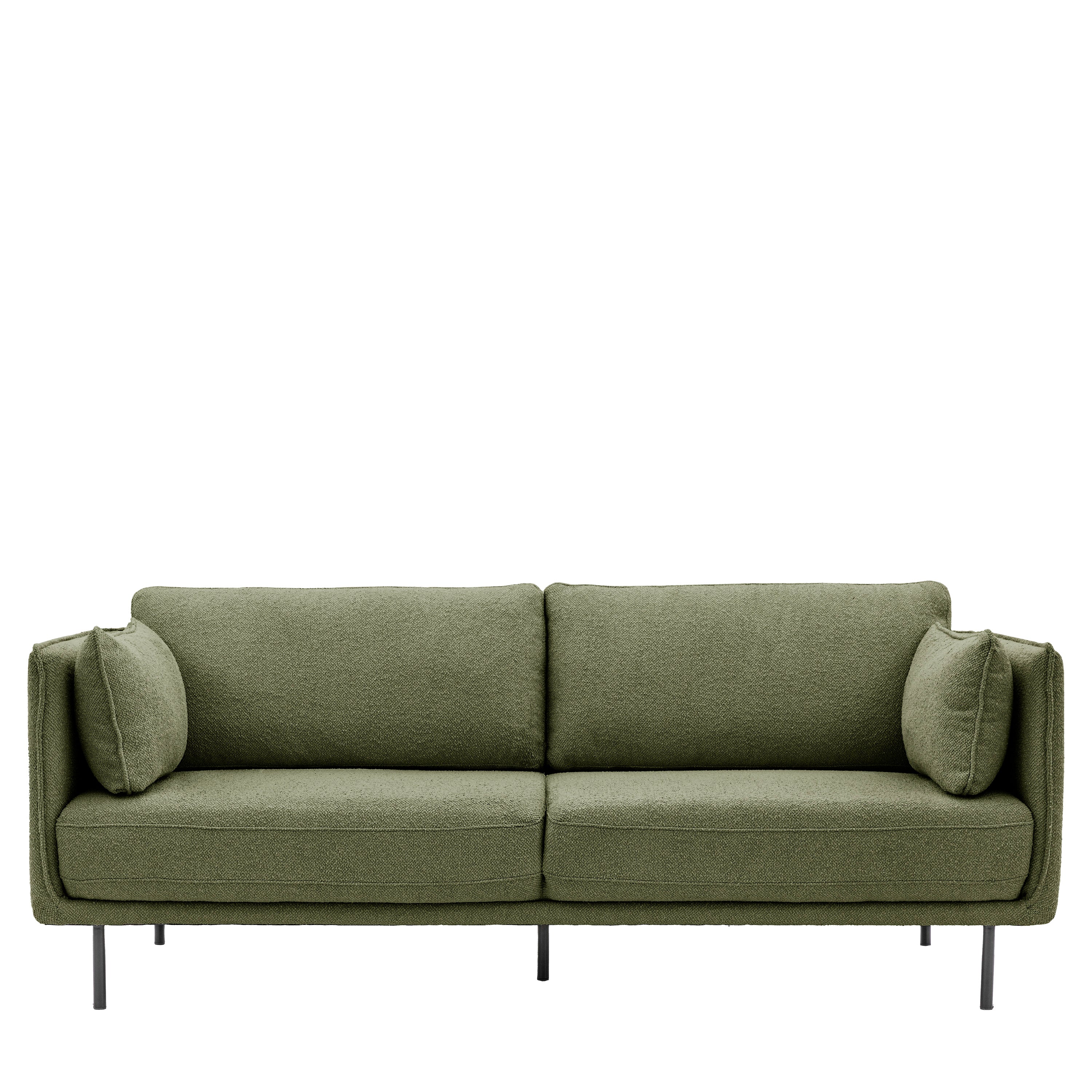 Mumford Verdant Green Bouclé Sofa | 3 Seater