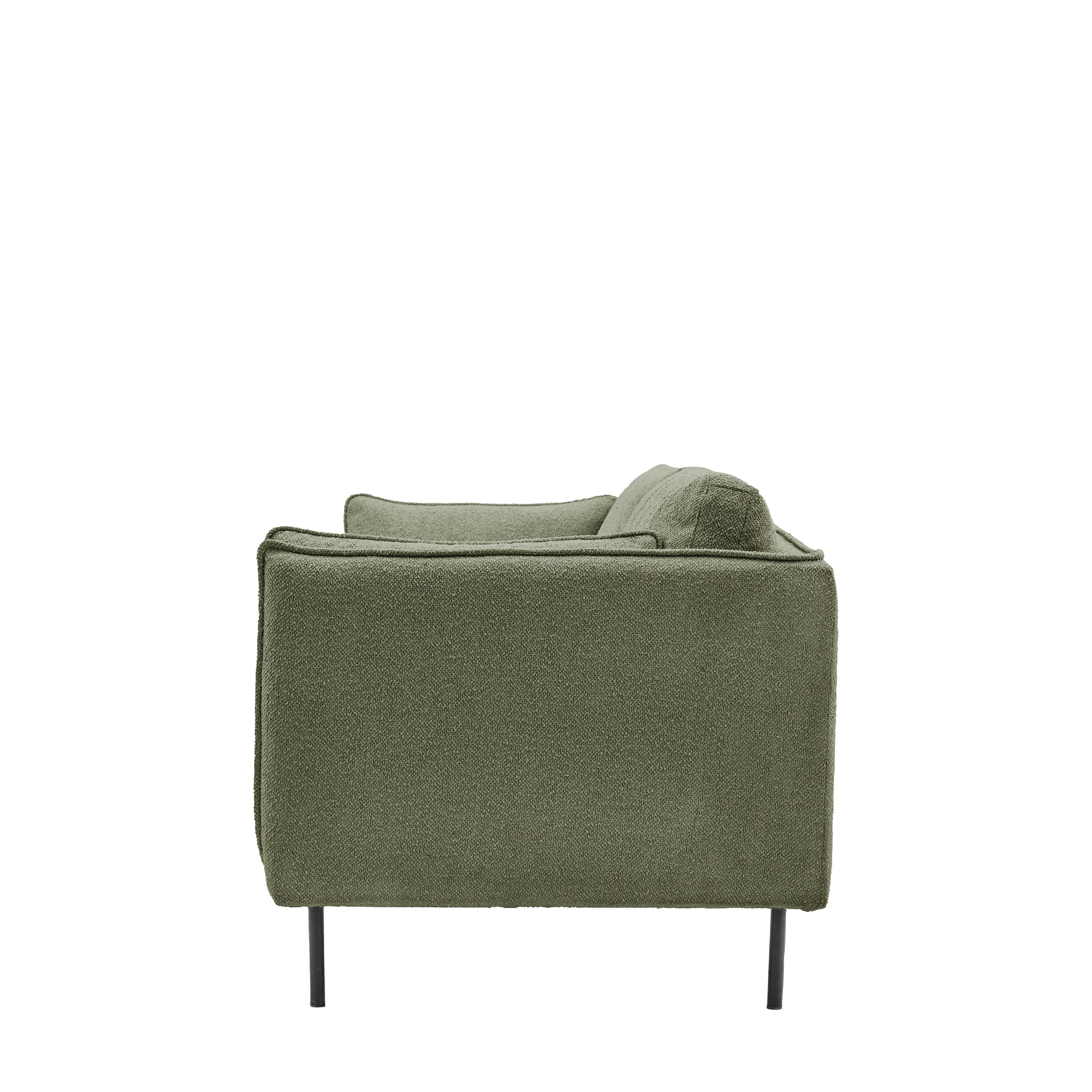 Mumford Verdant Green Bouclé Sofa | 3 Seater