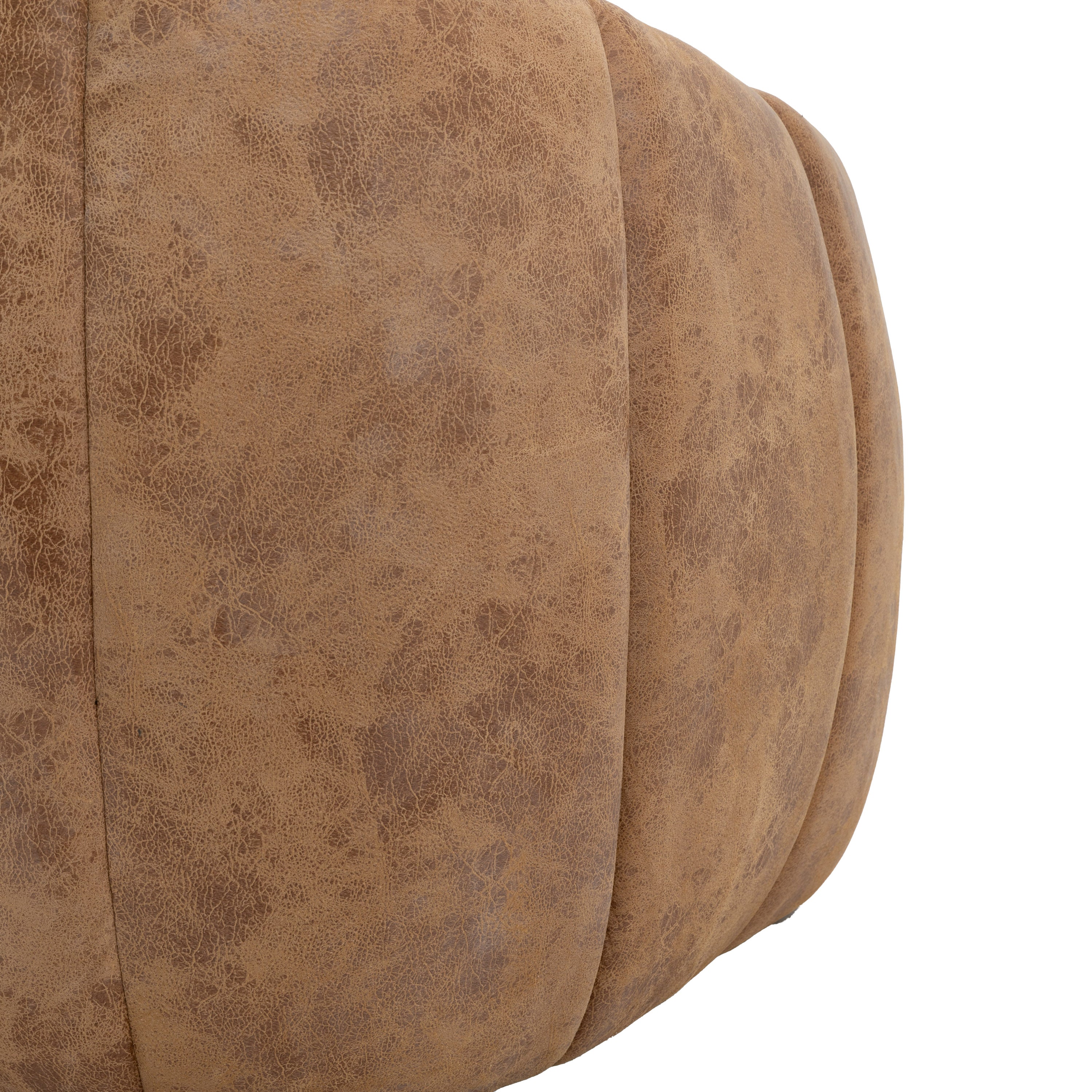 Benson Tan Brown Leather Tub Armchair