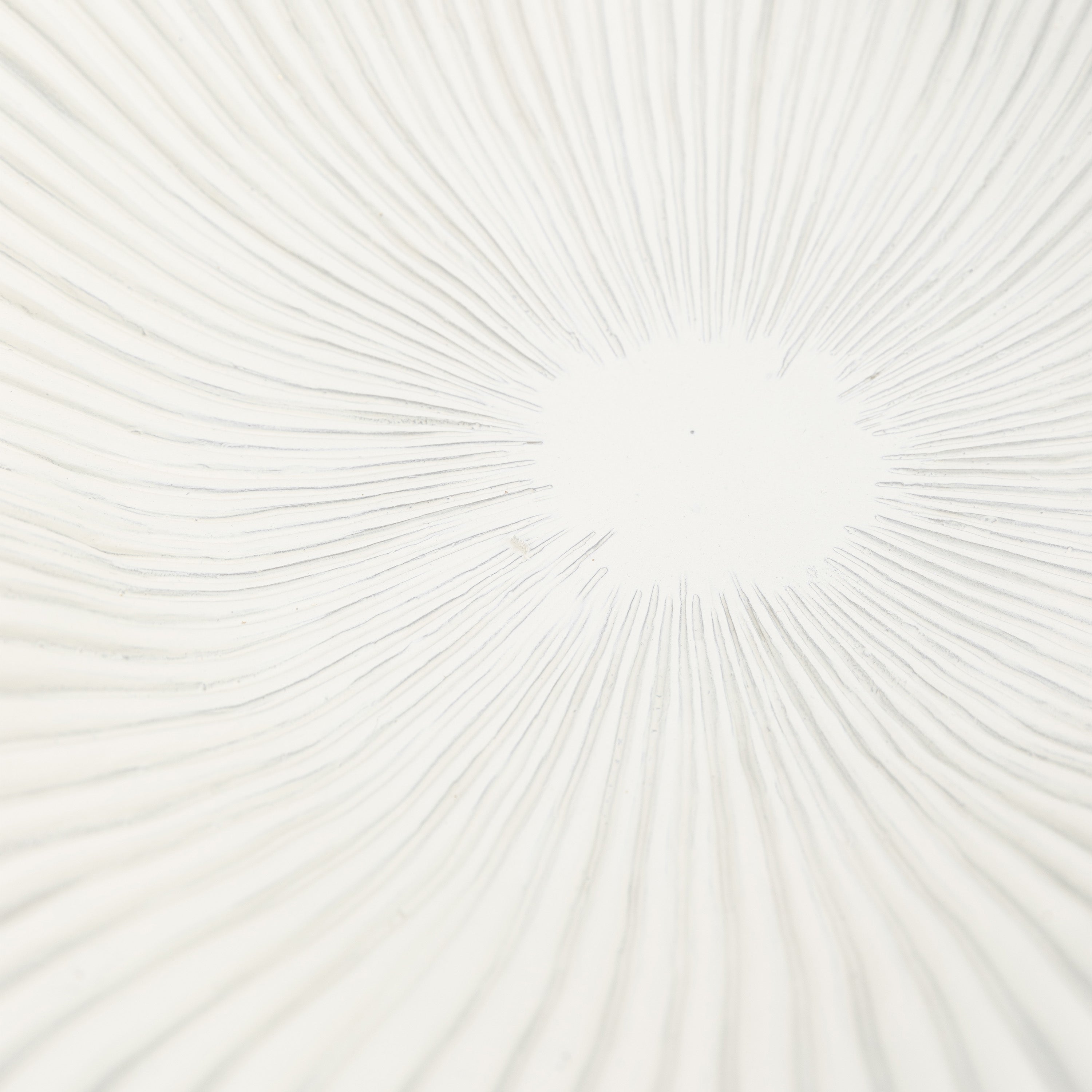 Adair White Stone Ridged Tray Dish