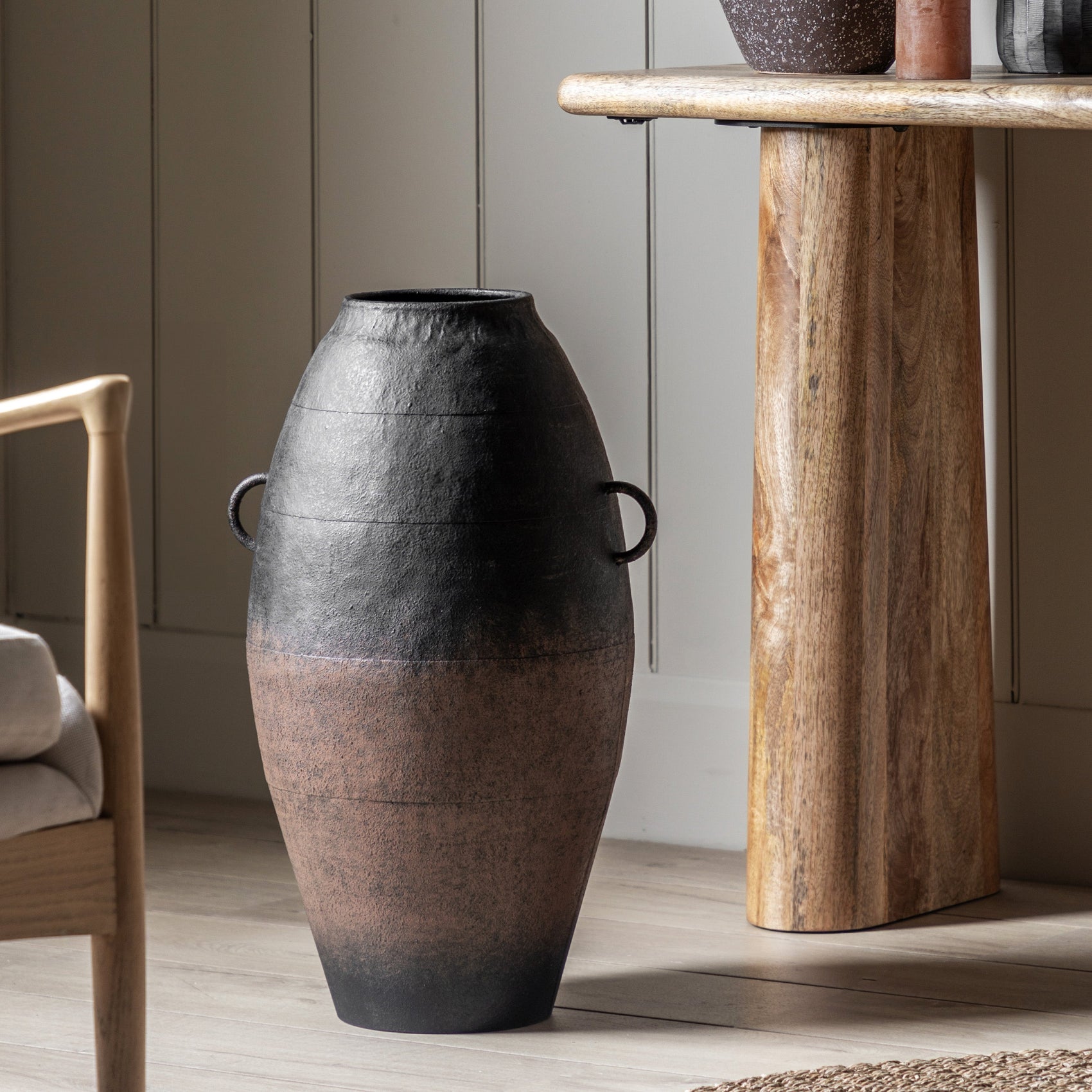 Omari Metal Ombré Tapered Vase | Small