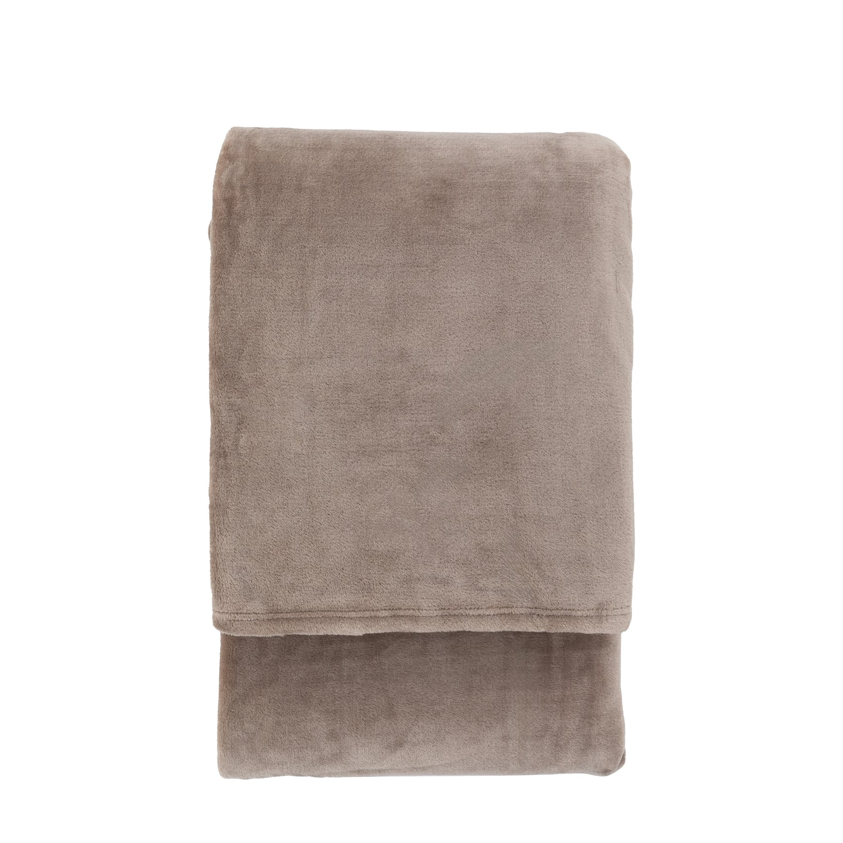 Bellshore Green Recycled Throw Taupe