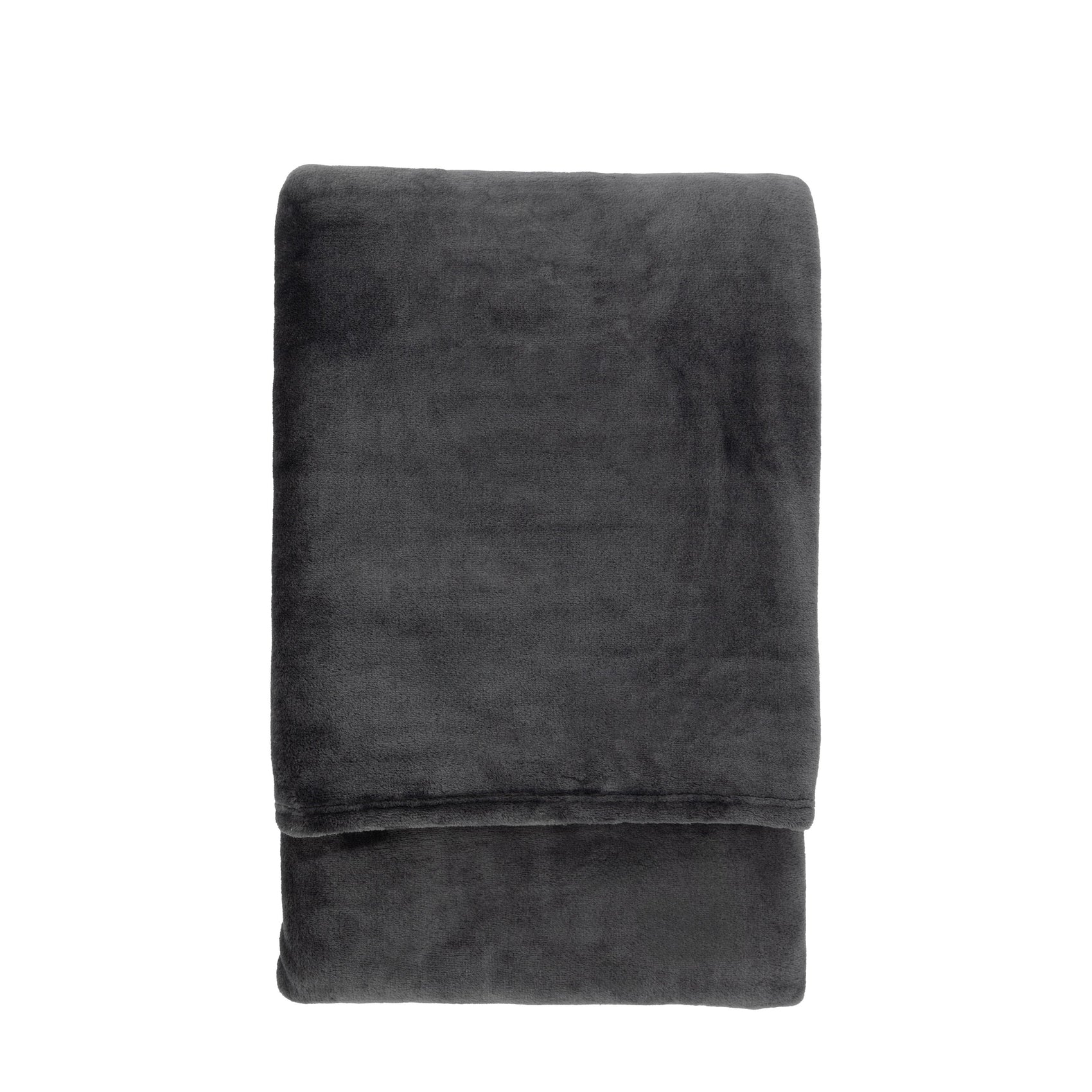 Bellshore Soft Charcoal Throw