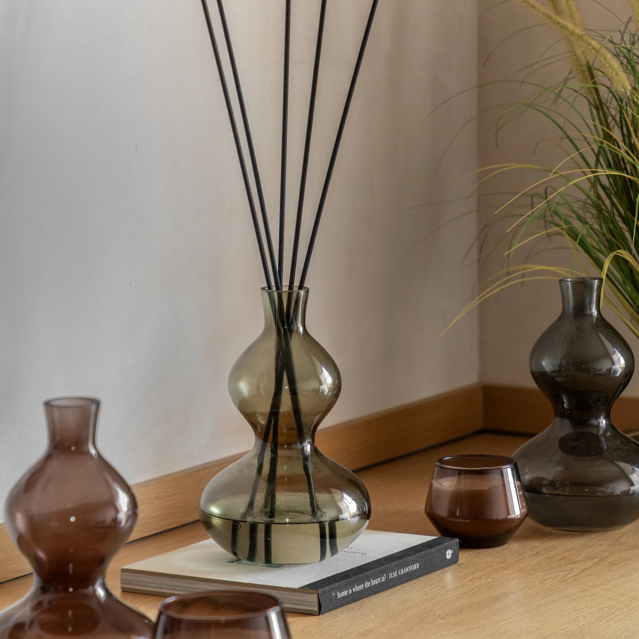 Cressida Green Glass Lime Basil & Mandarin 500ml Diffuser