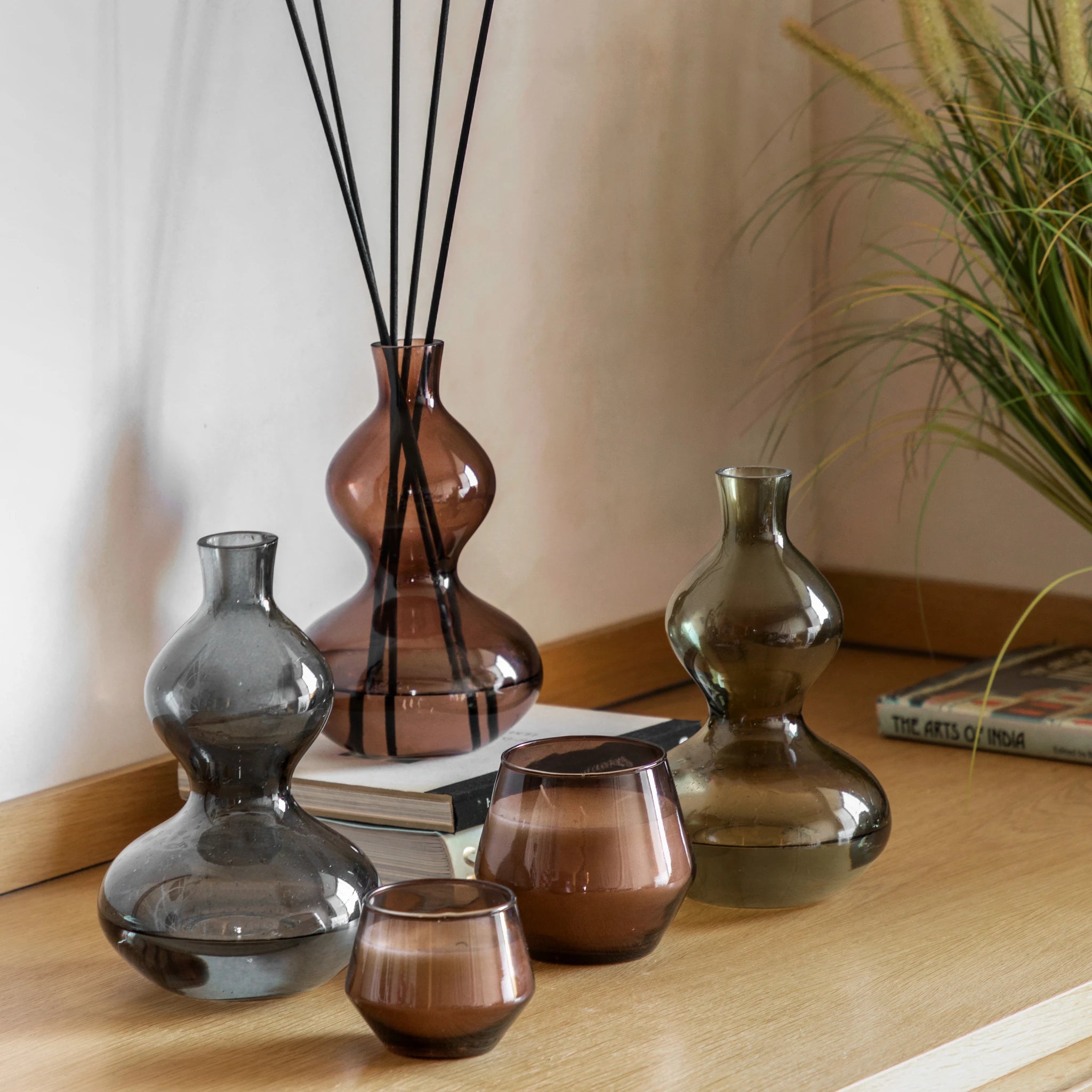Cressida Green Glass Lime Basil & Mandarin 500ml Diffuser