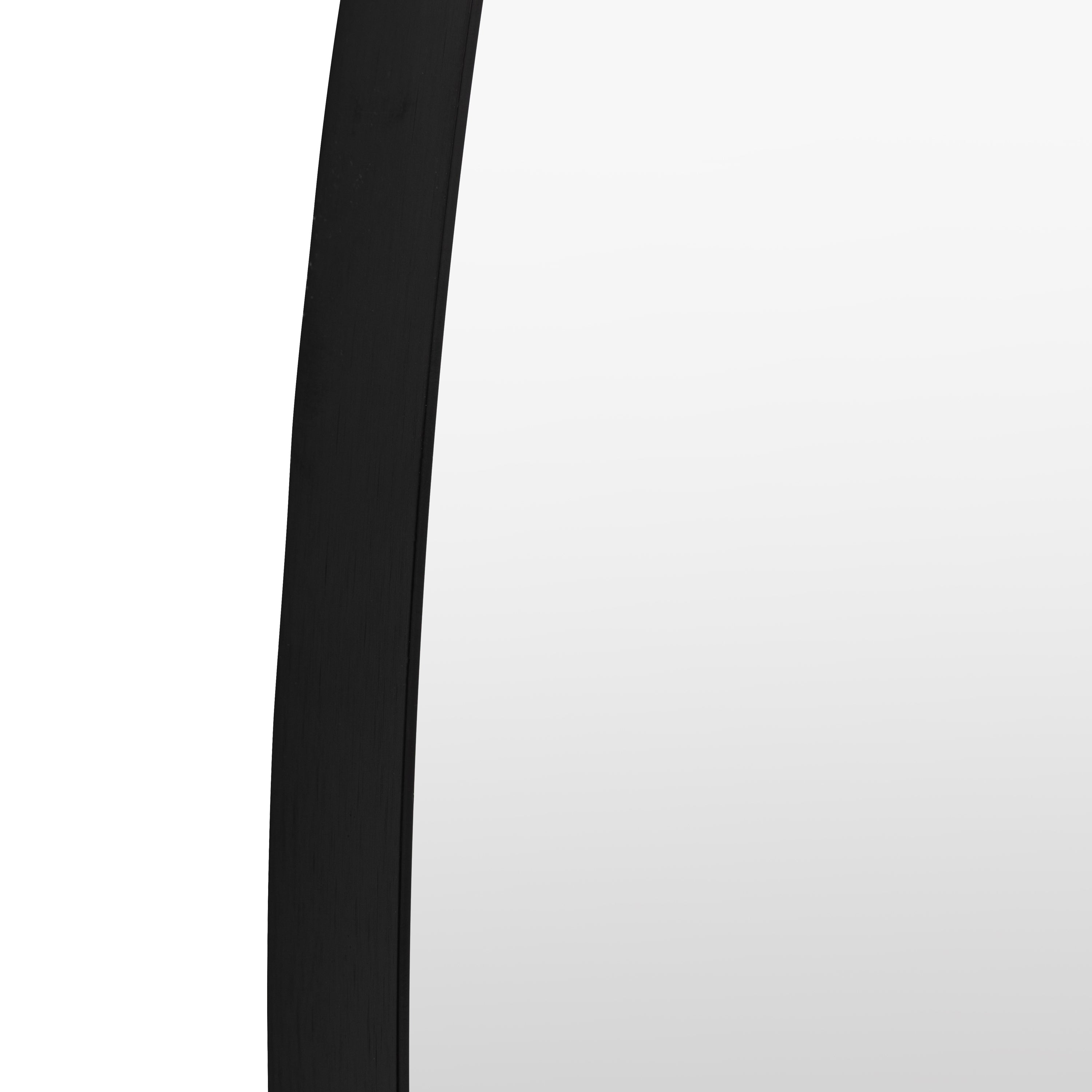 Claude Black Pebble Wall Mirror