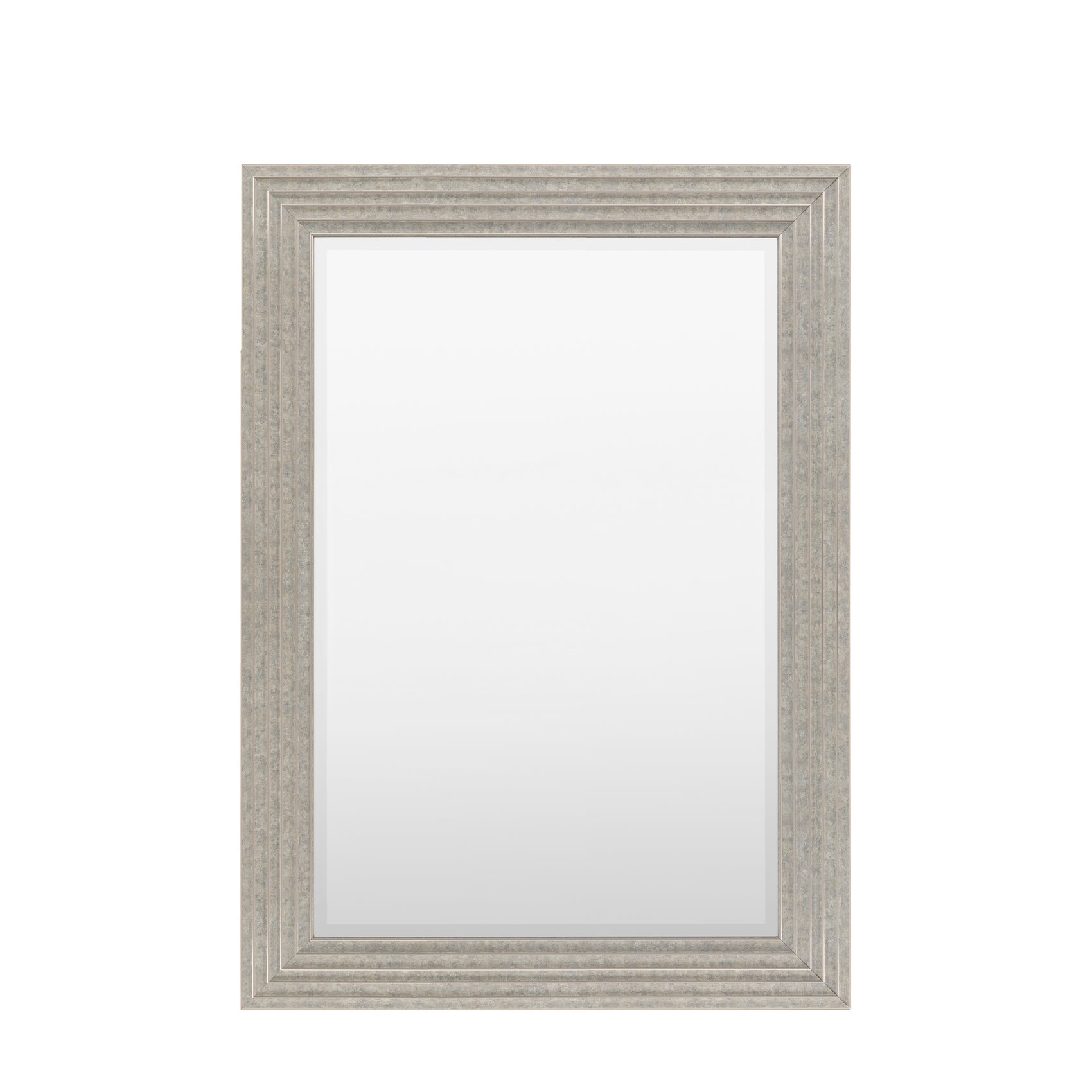 Santiago Rustic Silver Rectangle Wall Mirror
