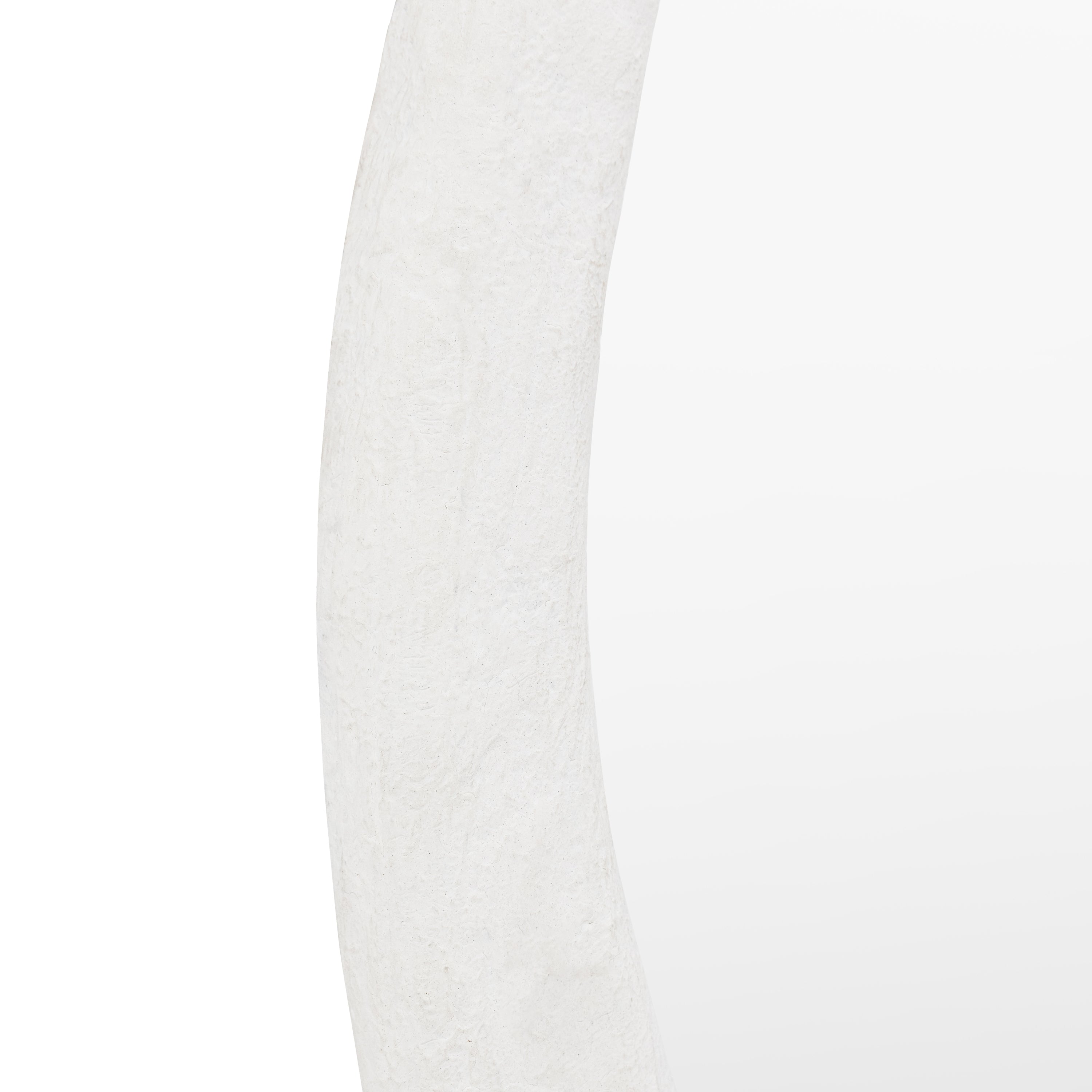 Amalfi White Pebble Wall Mirror 1