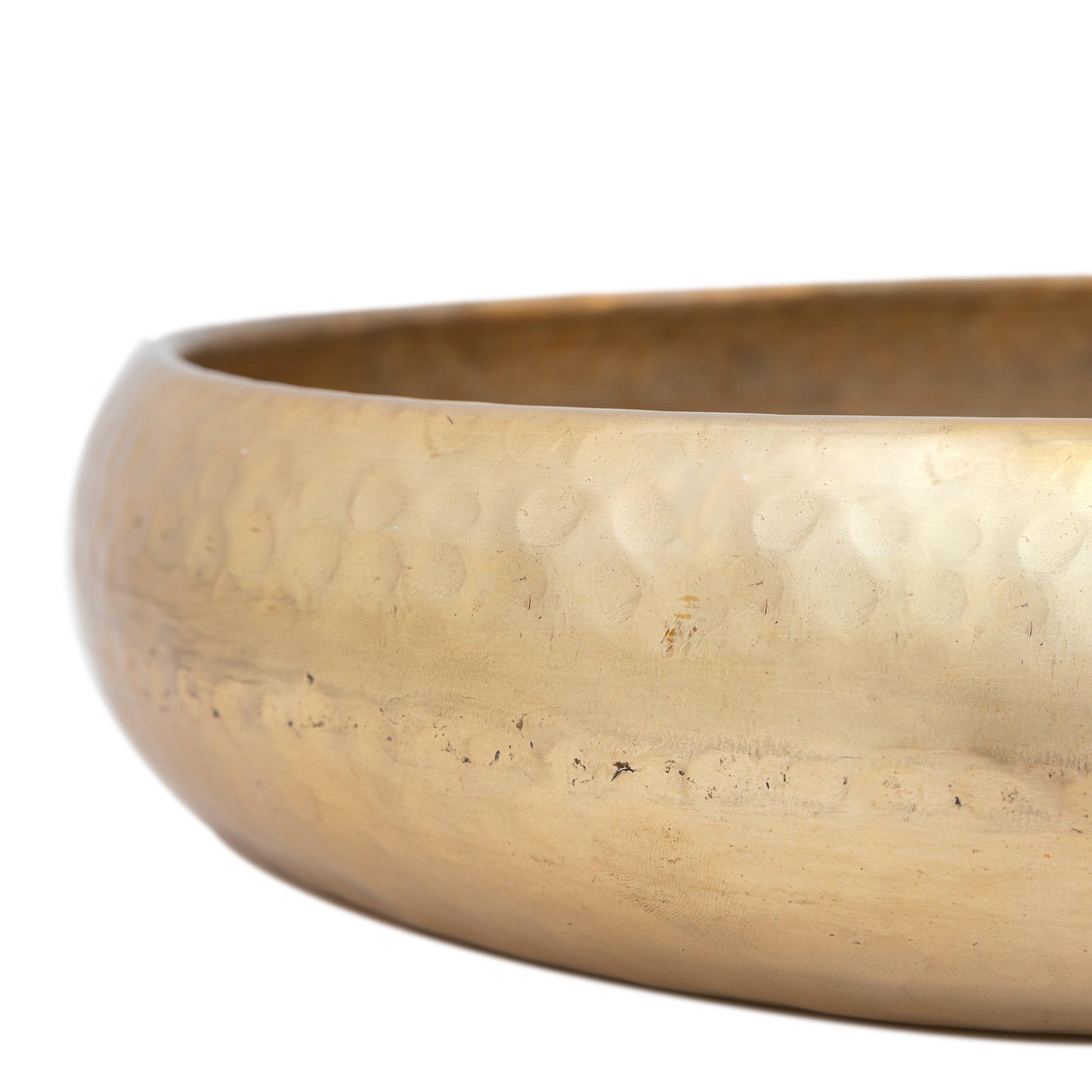 Cedar Hammered Gold Bowl | Large