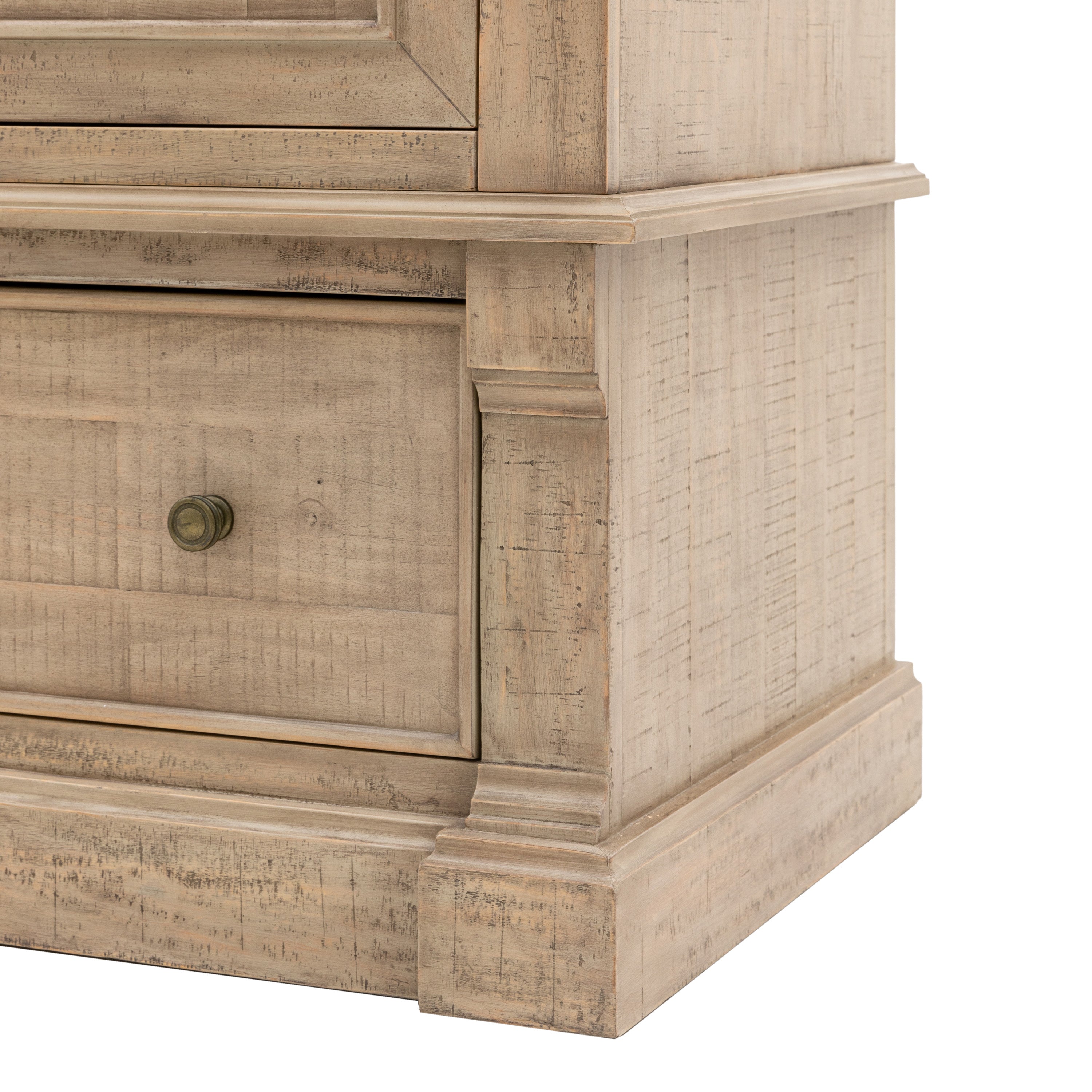 Vancouver Solid Pine Wood Double Wardrobe