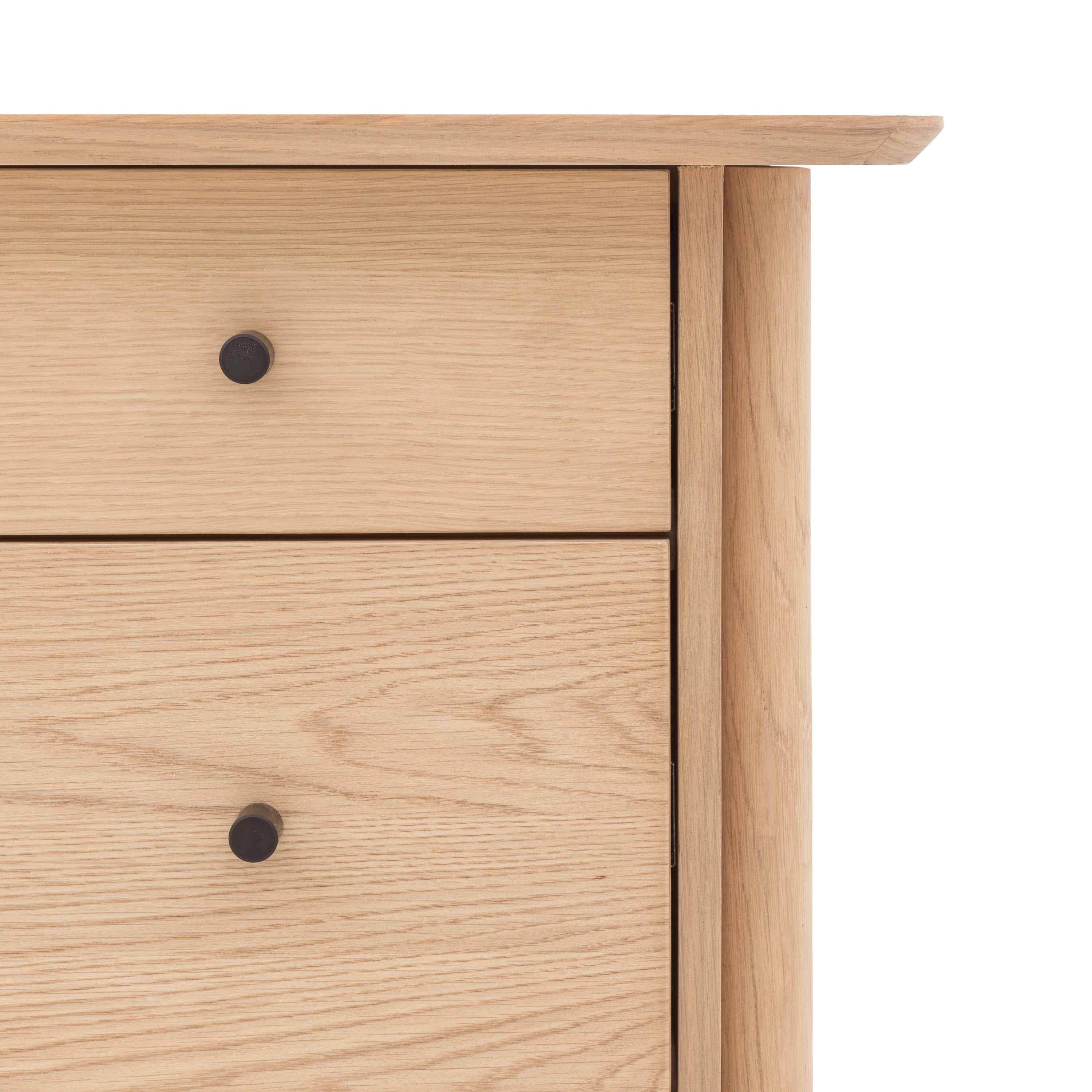 Hatfield Natural Oak Wood Chest of Drawers