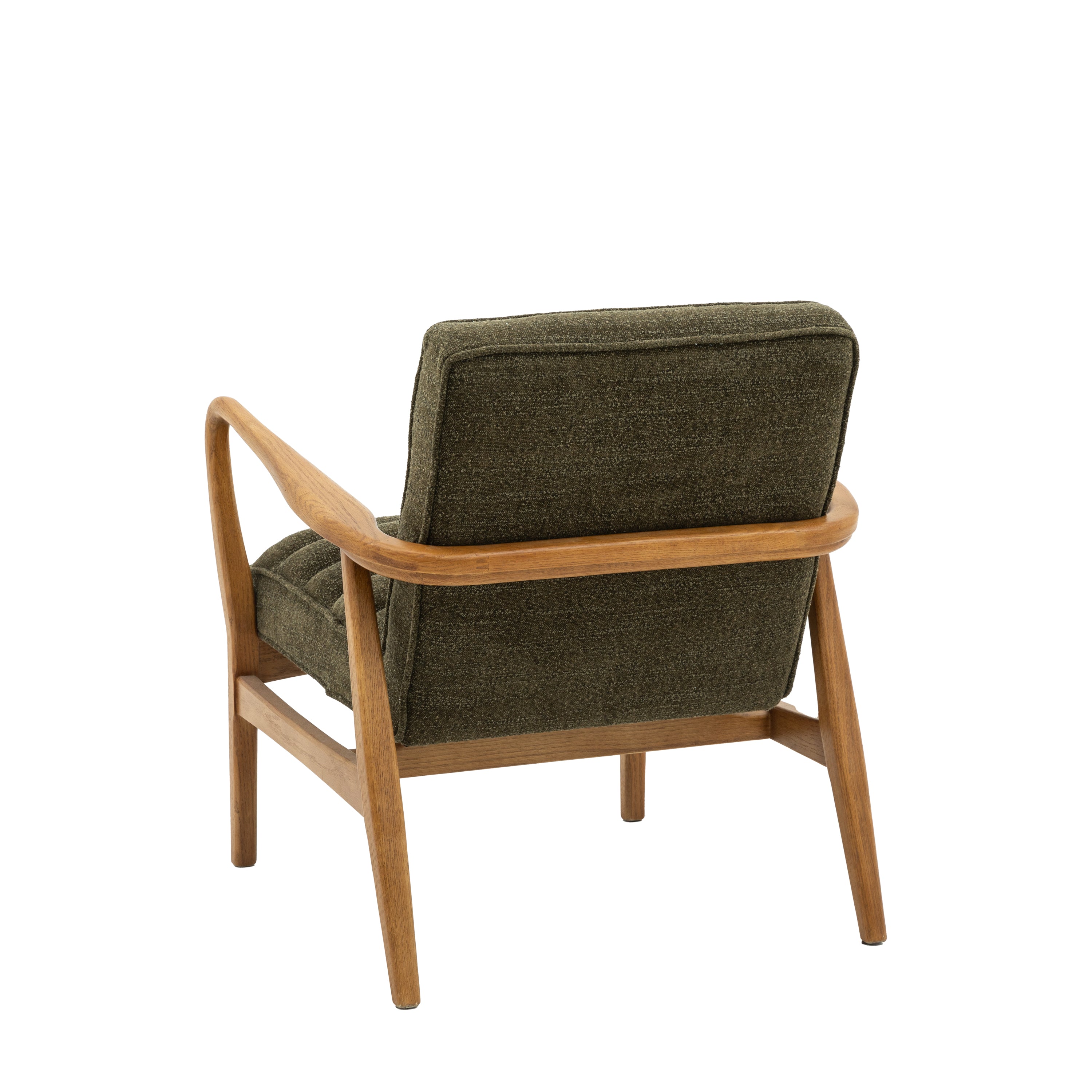 Datsun Green Boucle Armchair