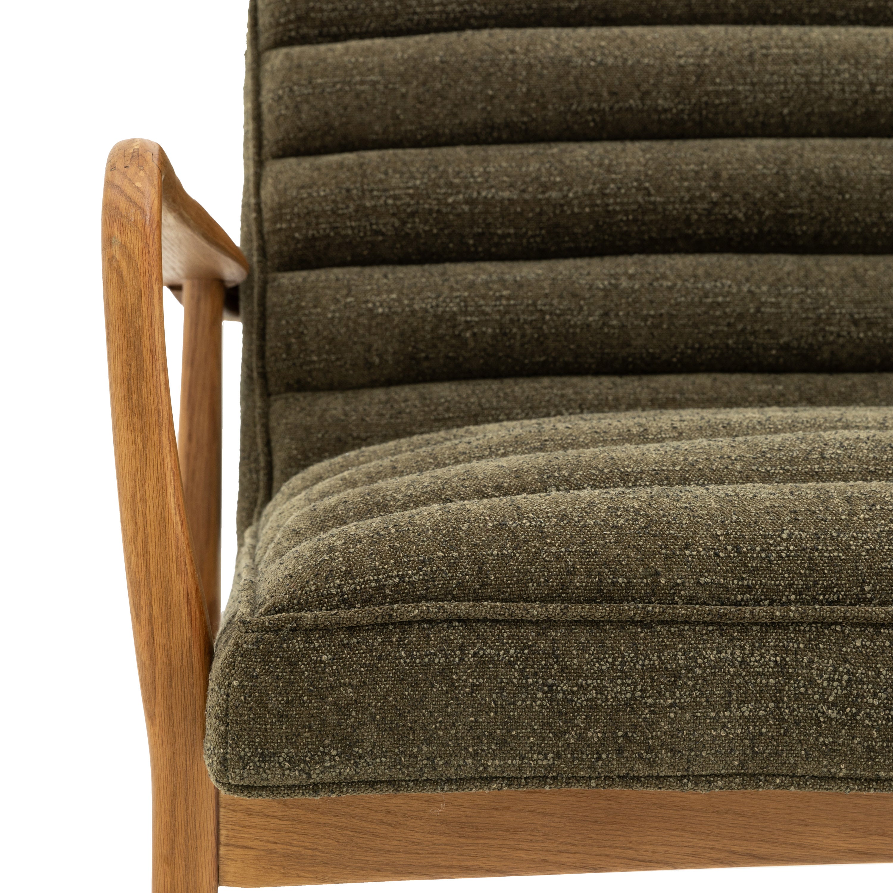 Datsun Green Boucle Sofa | 2 Seater