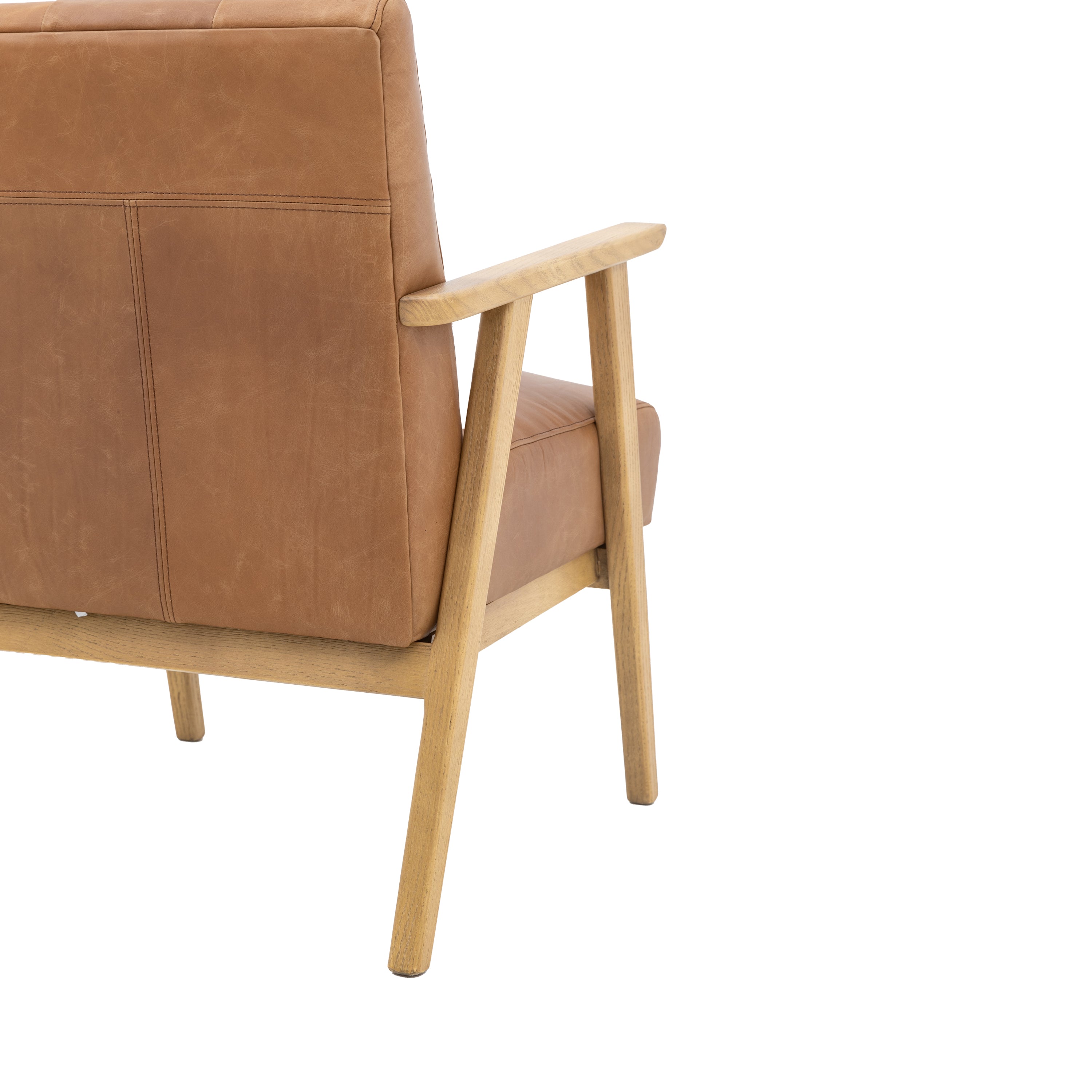 Blackhall Armchair Antique Brown Leather